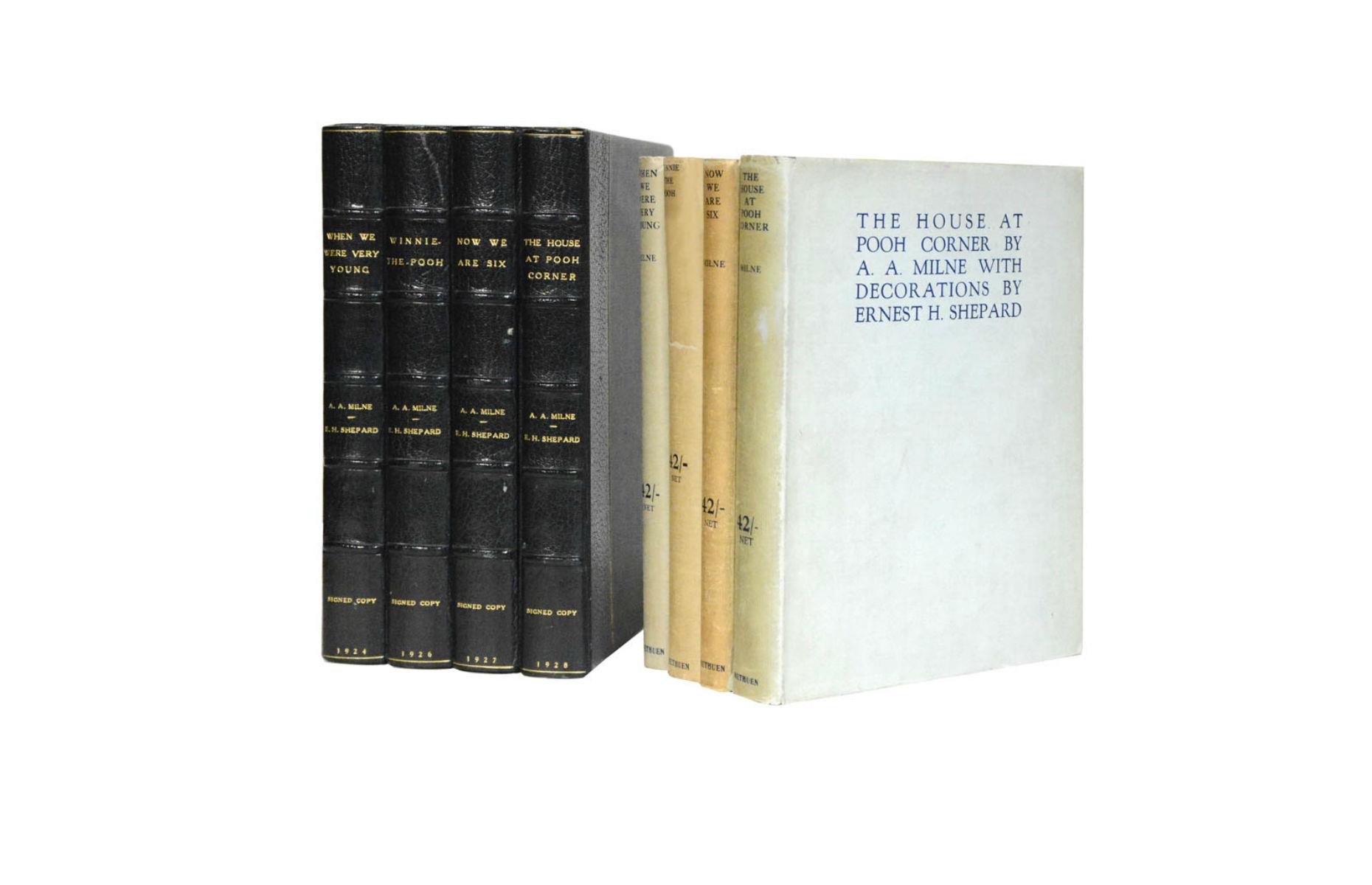 A complete set of Winnie the Pooh books: $18,417 (£14k) 