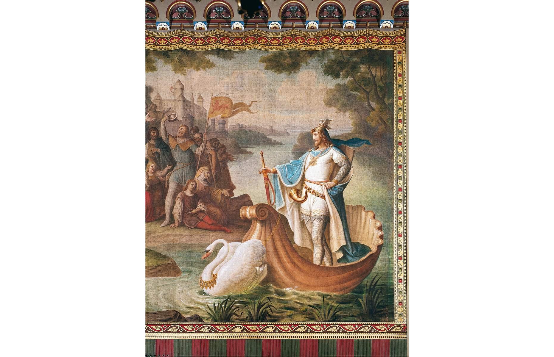 The swan knight