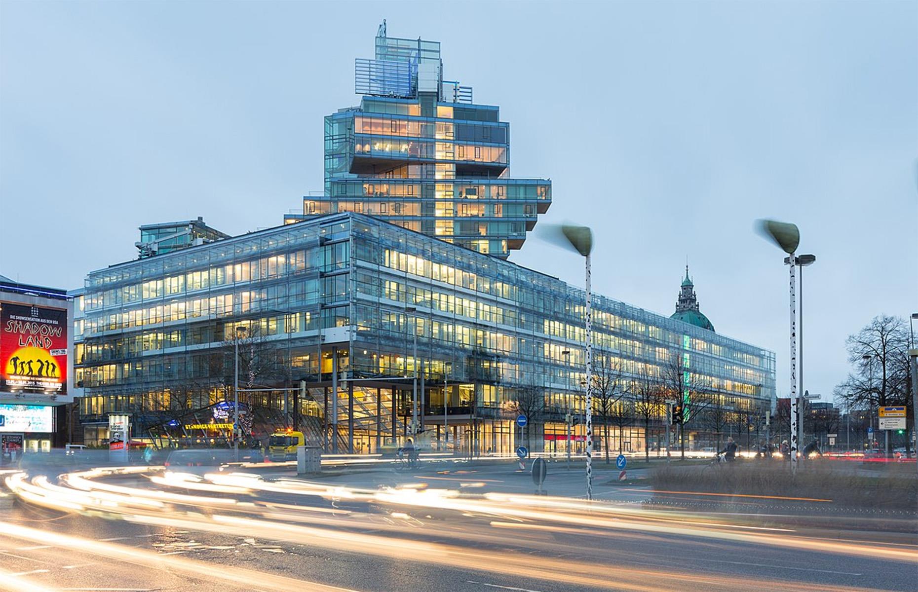 Norddeutsche Landesbank: una sede similar a un LEGO