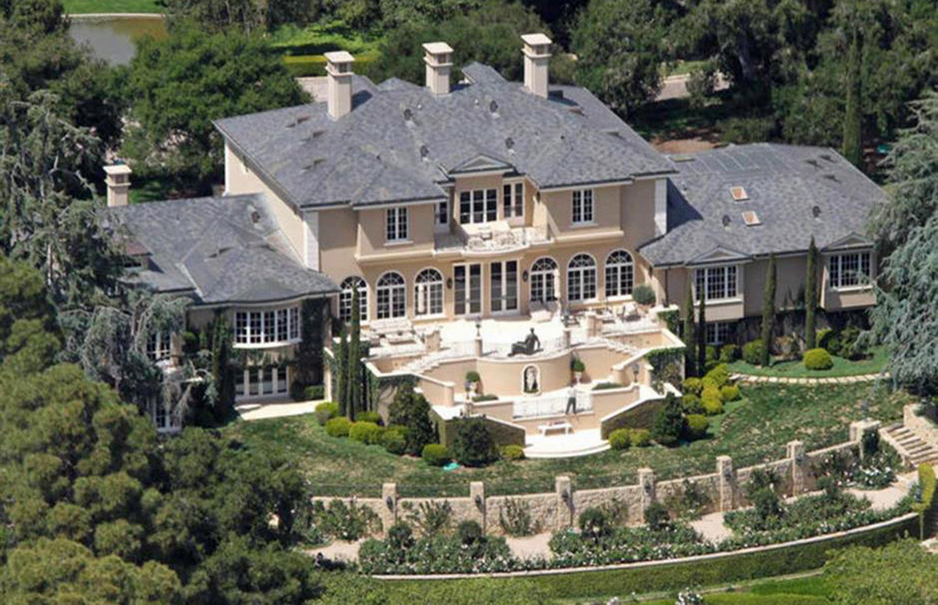 Oprah's Promised Land estate main house, Montecito, California