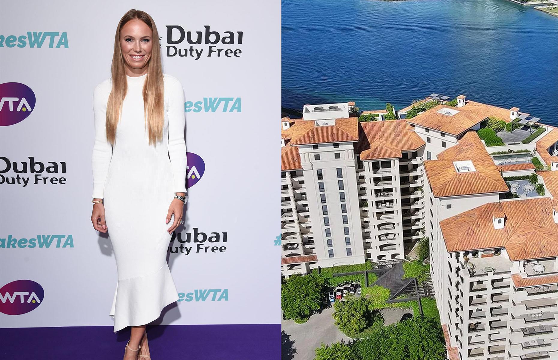 Caroline Wozniacki's Miami condo: sold for $16.3 million