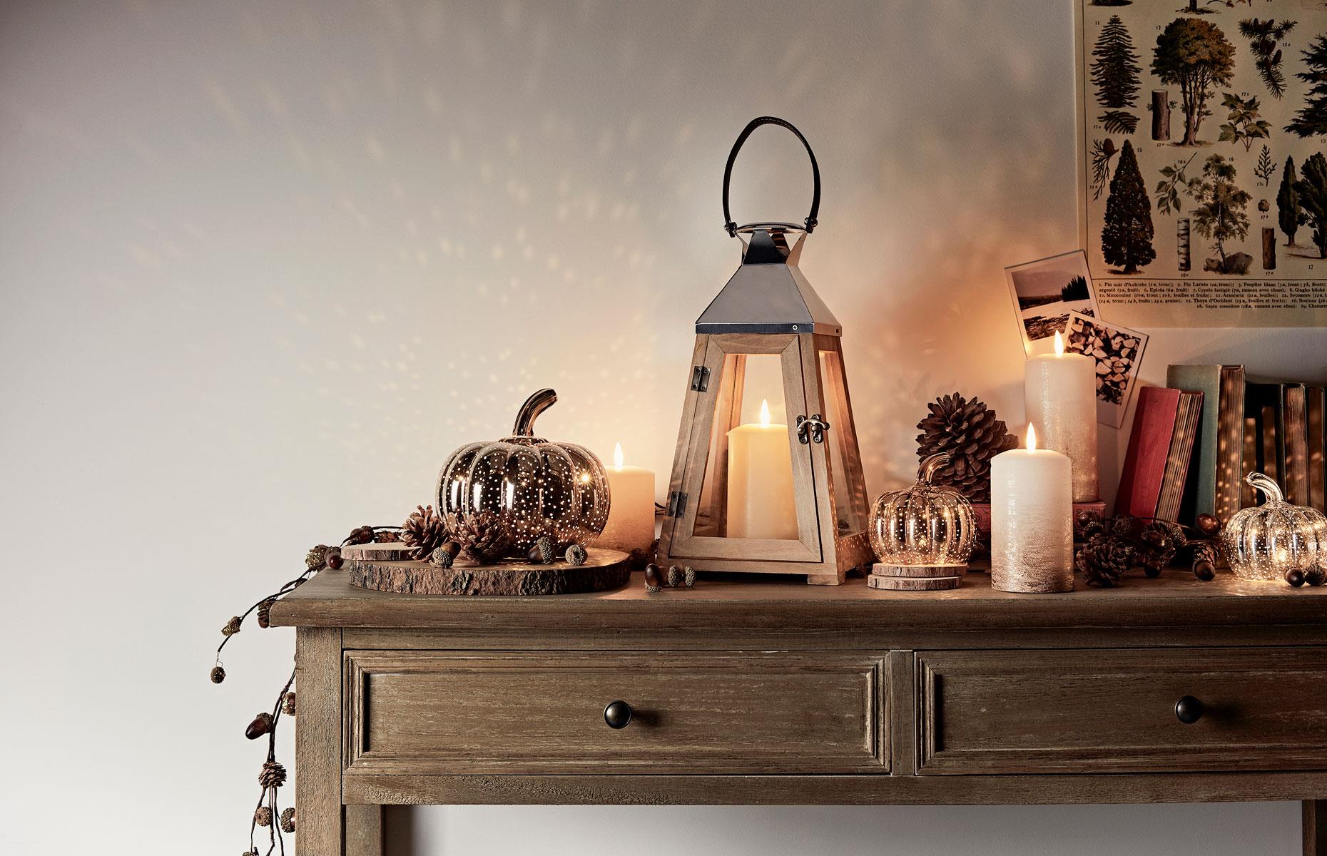Create an autumnal display