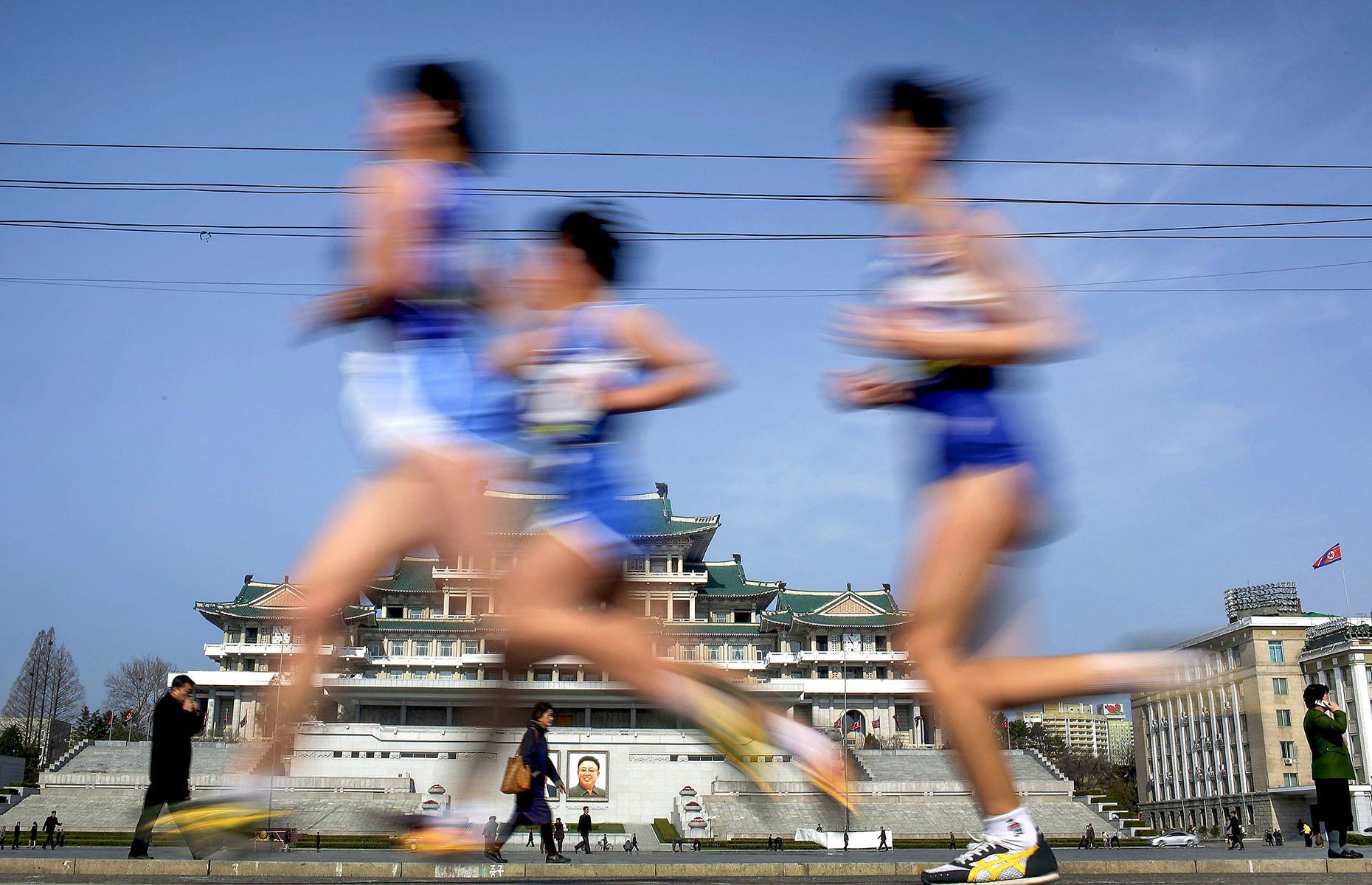 You can take part in a North Korean marathon 
