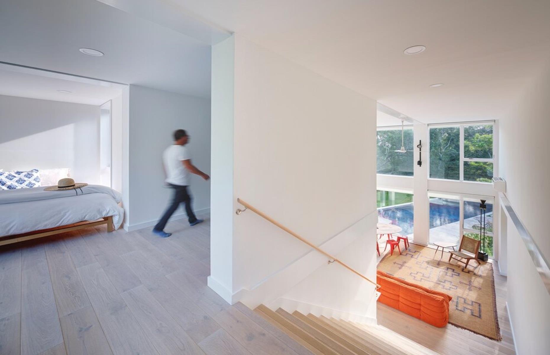 La maison modulaire Amagansett Modular, État de New York, États-Unis
