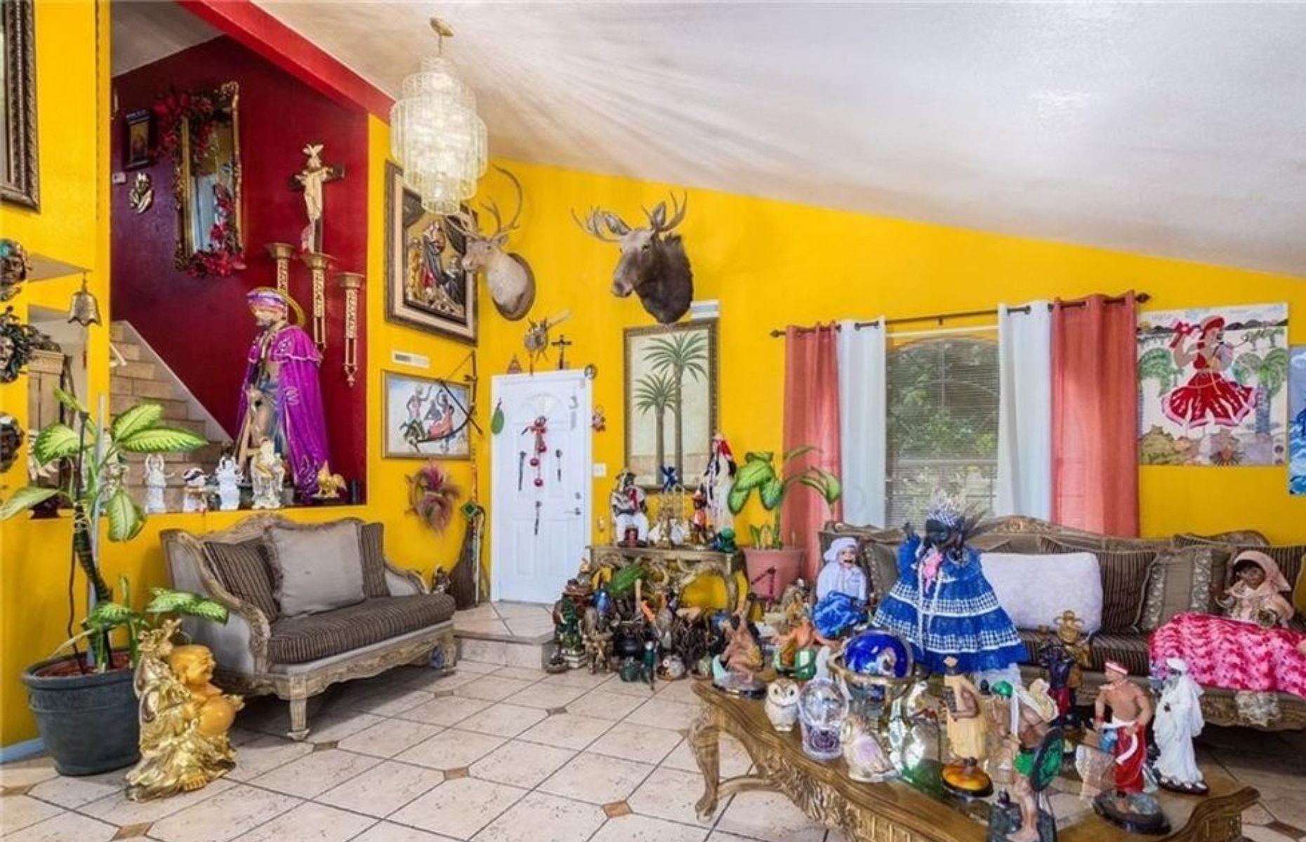 The house of statues, Nevada, USA 