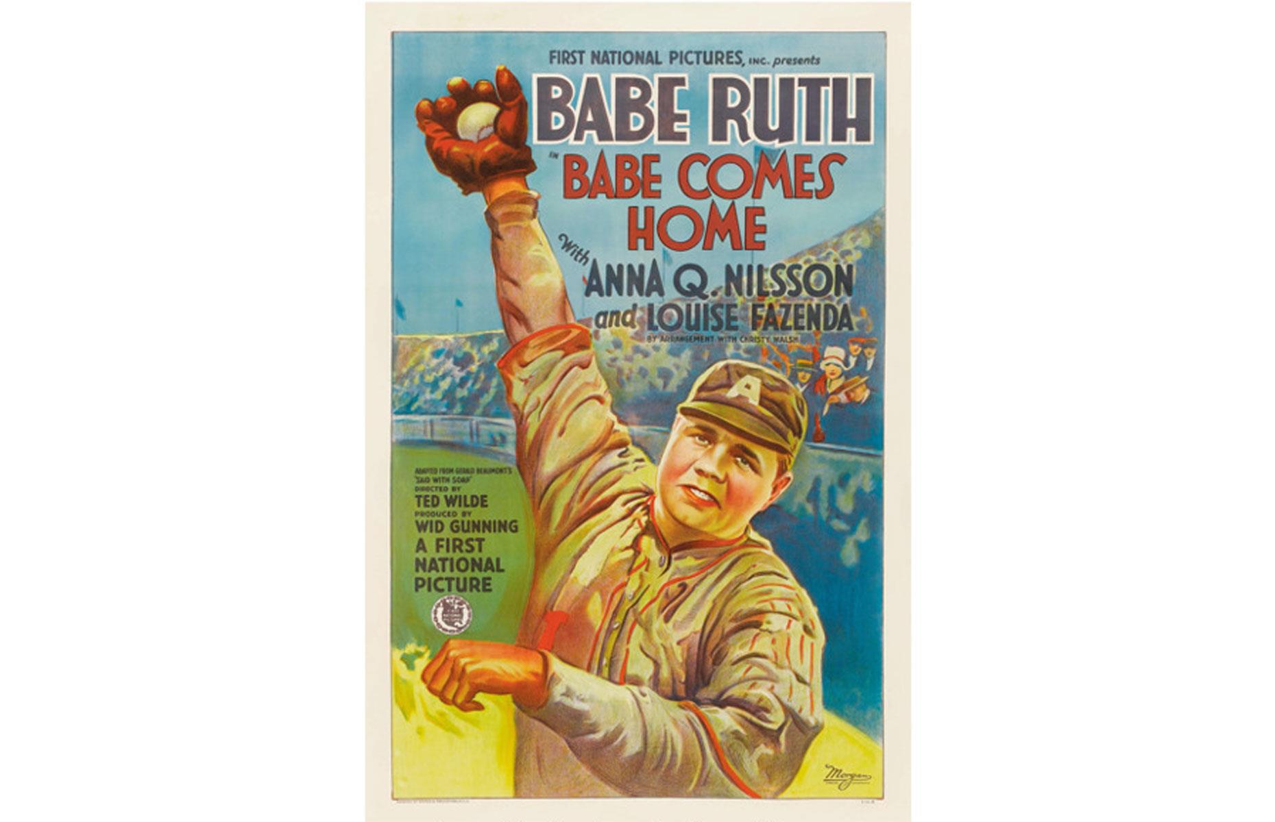 Babe Comes Home (American poster, 1927): $138,000 (£73.1k)