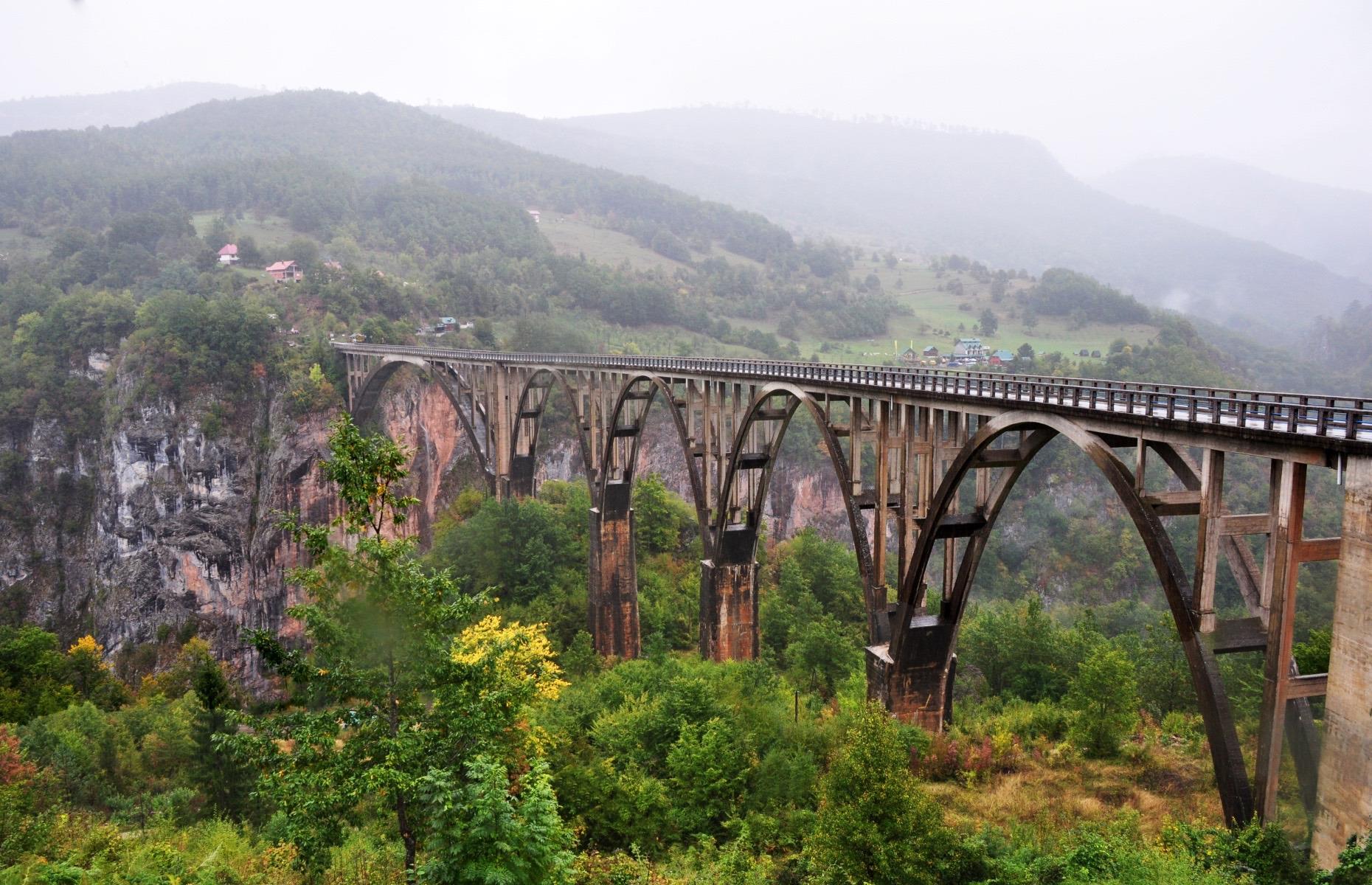 14. Durdevica Tara Bridge, Durmitor National Park, Montenegro