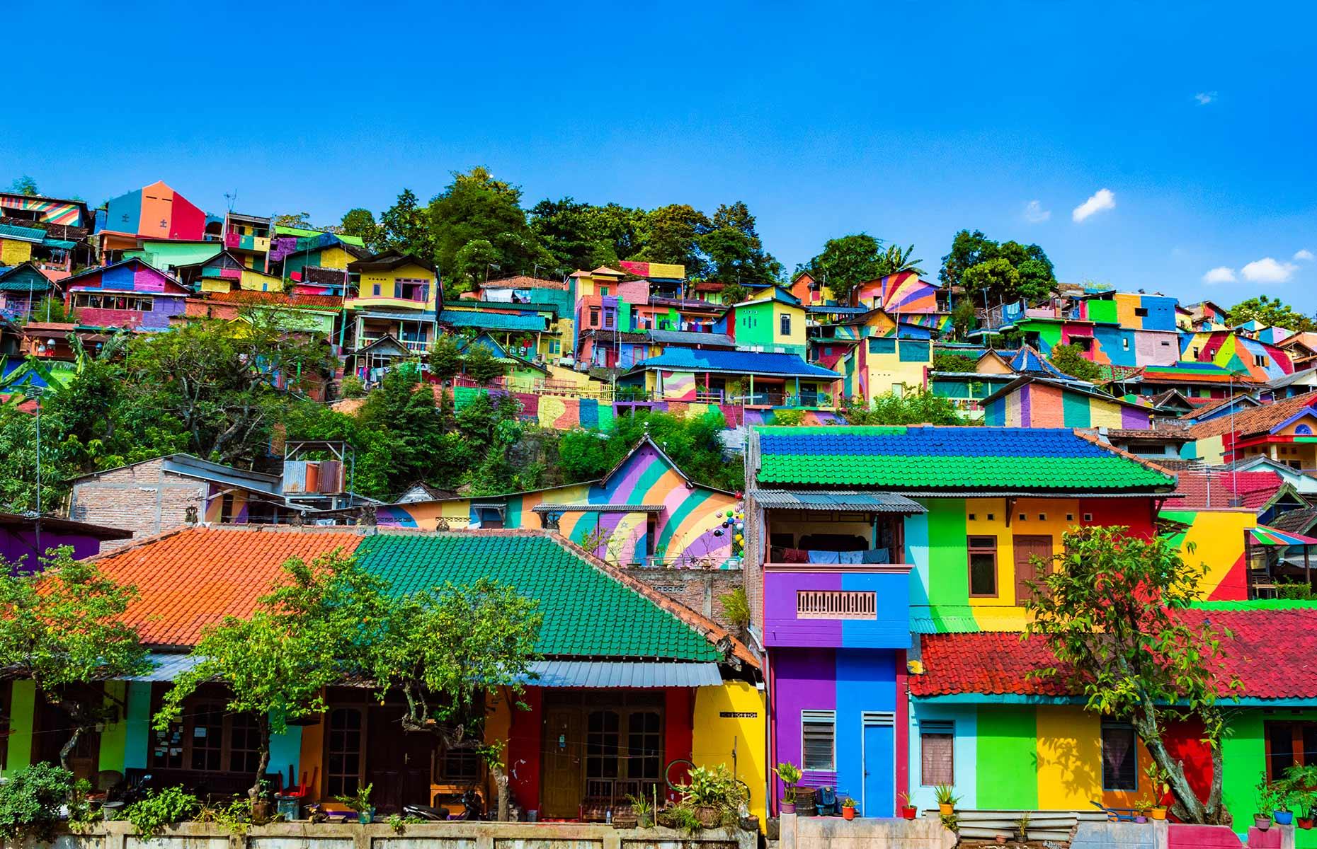 Kalisari Rainbow Village, Semarang, Indonesia