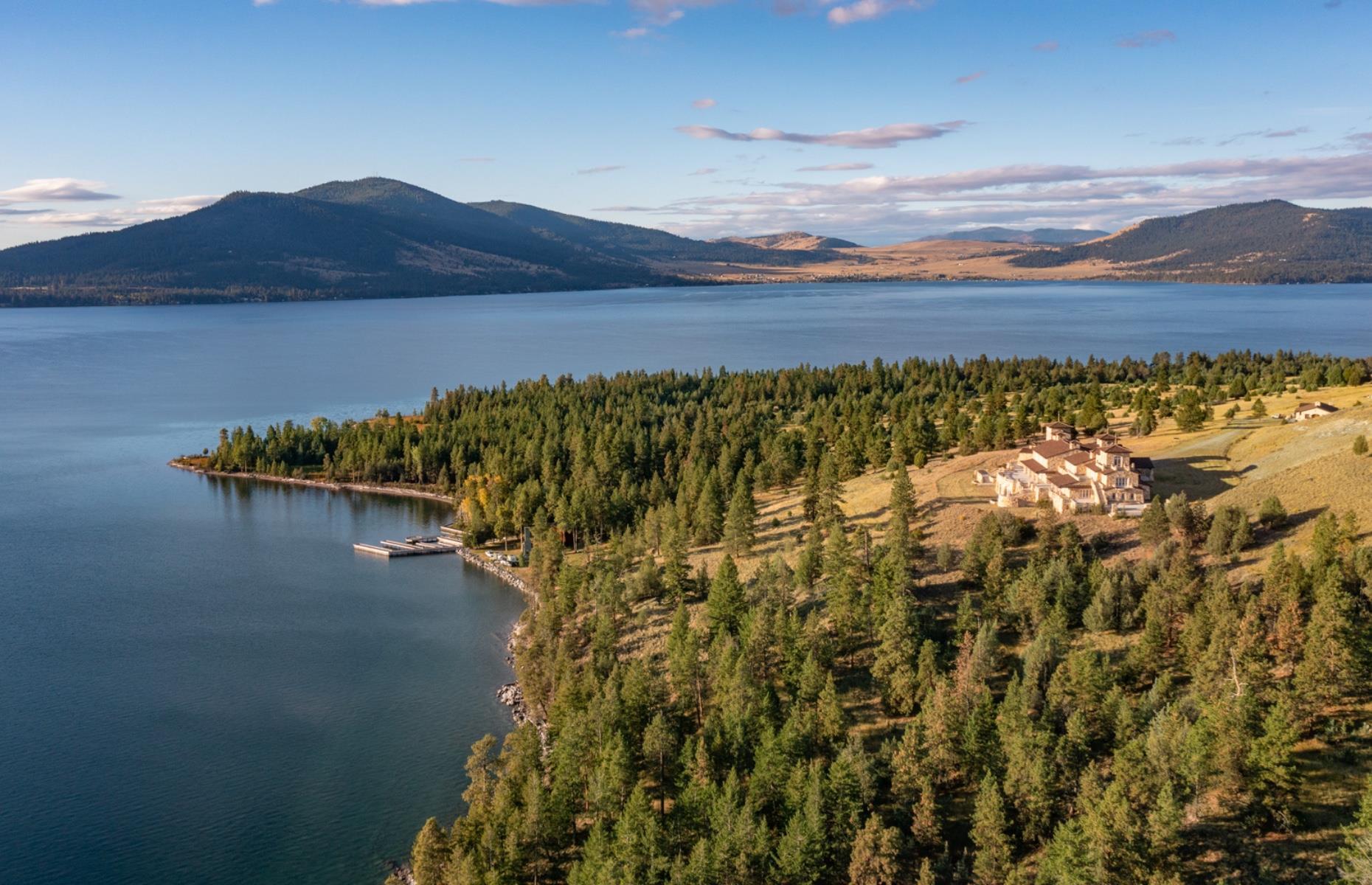 Private island estate, Montana, USA: £56.4 million ($72m)