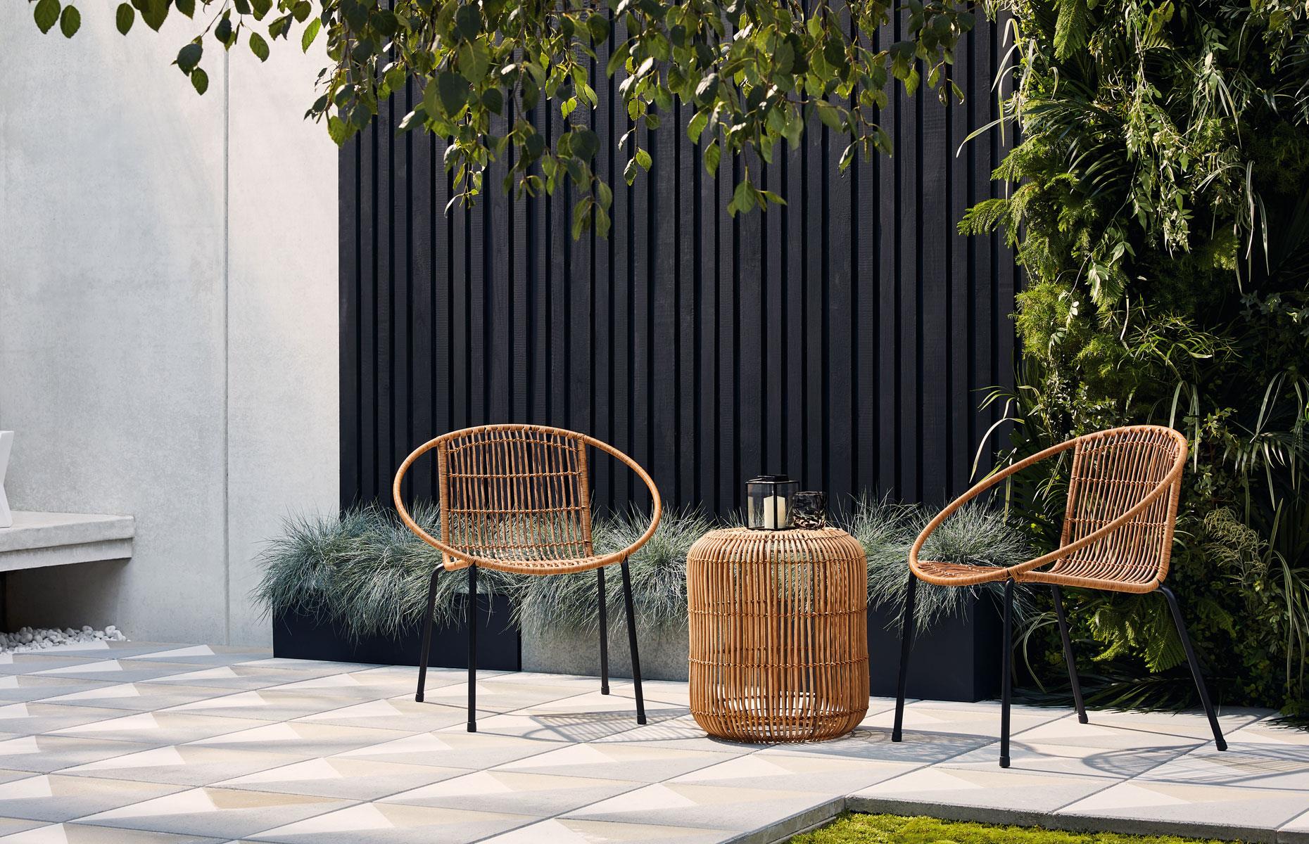 Rope in rattan 