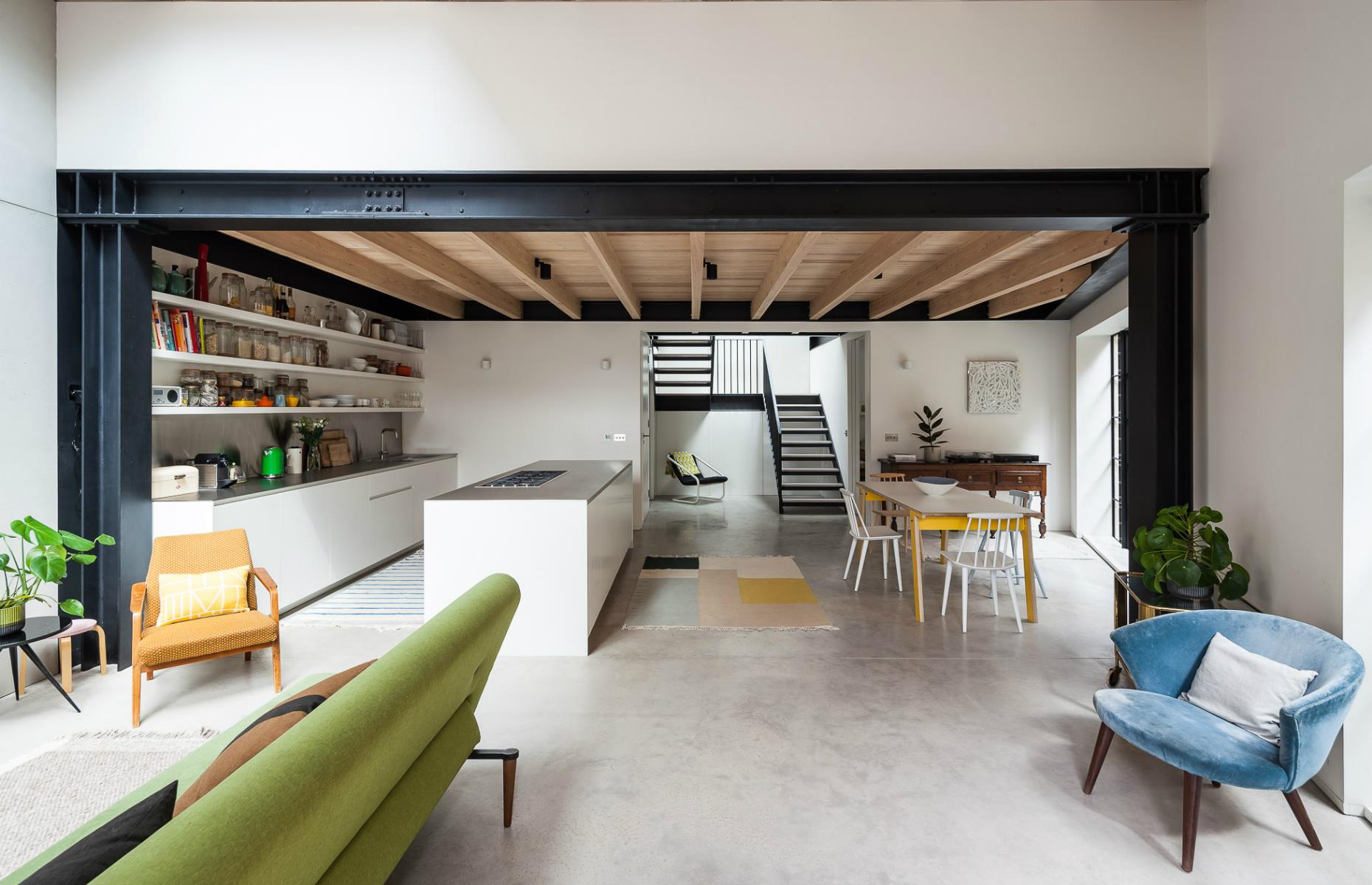 Converted Victorian gin distillery, London, UK