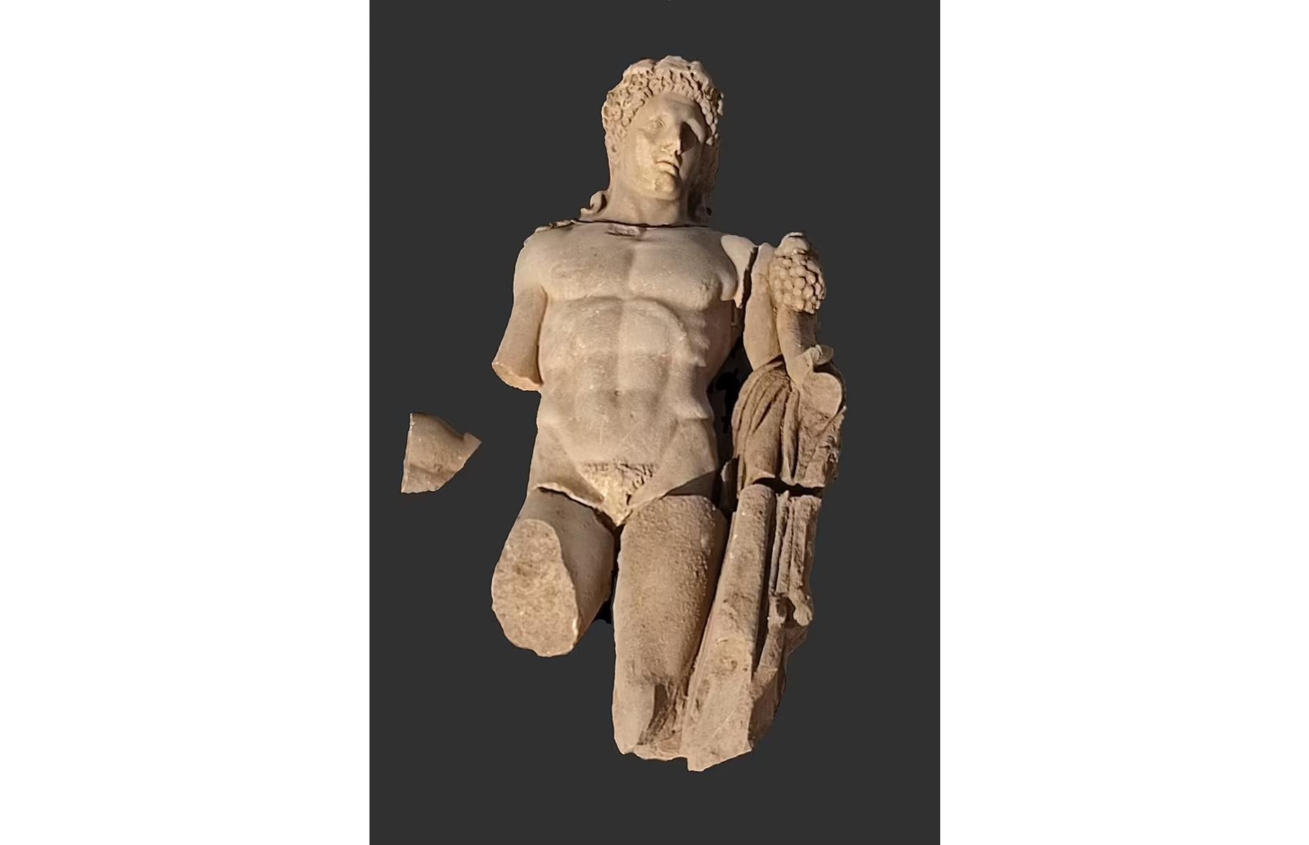 Herakles-Statue, Philippi, Griechenland