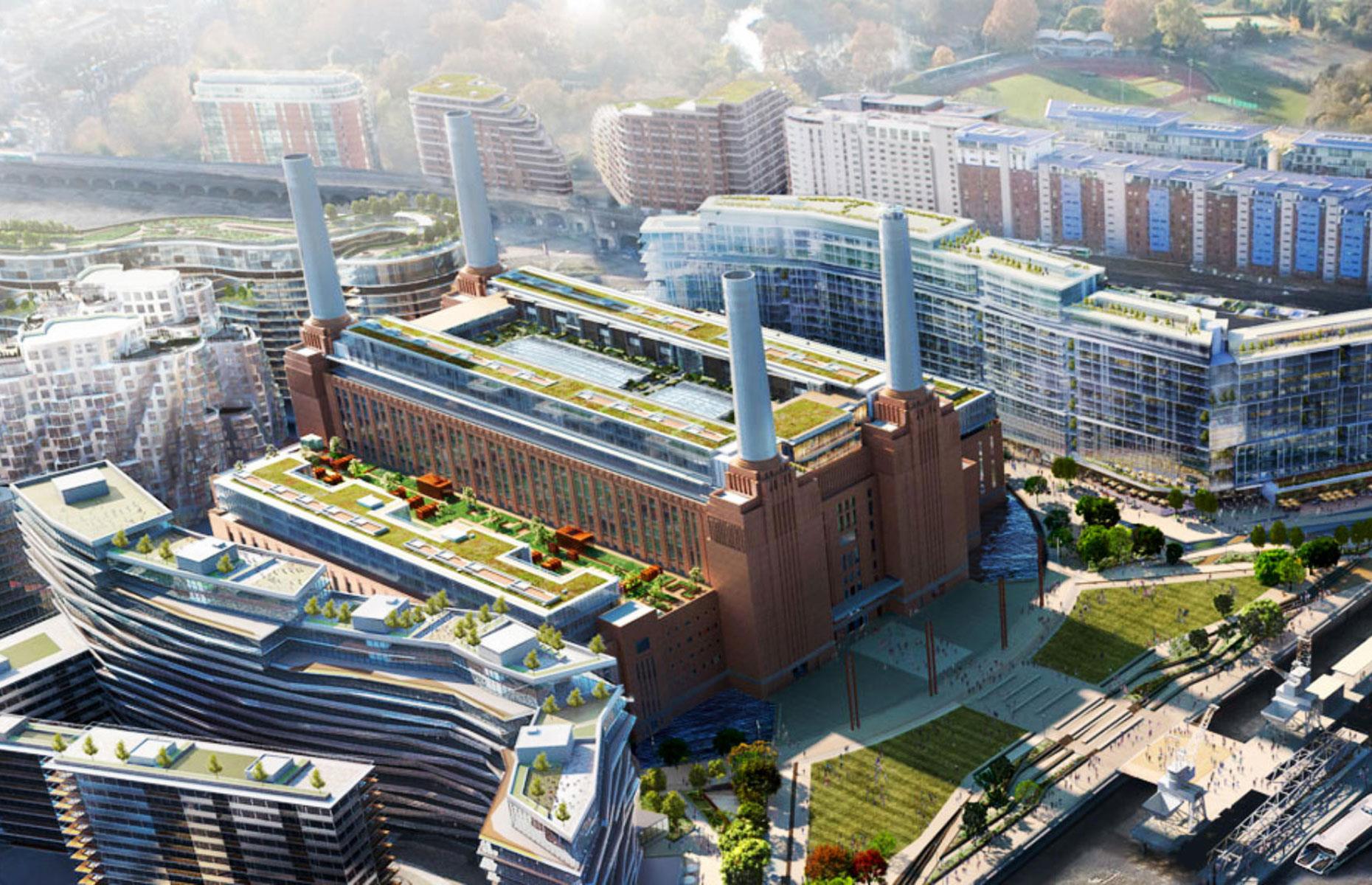 Battersea Power Station Redevelopment, London, UK, expected completion: 2025