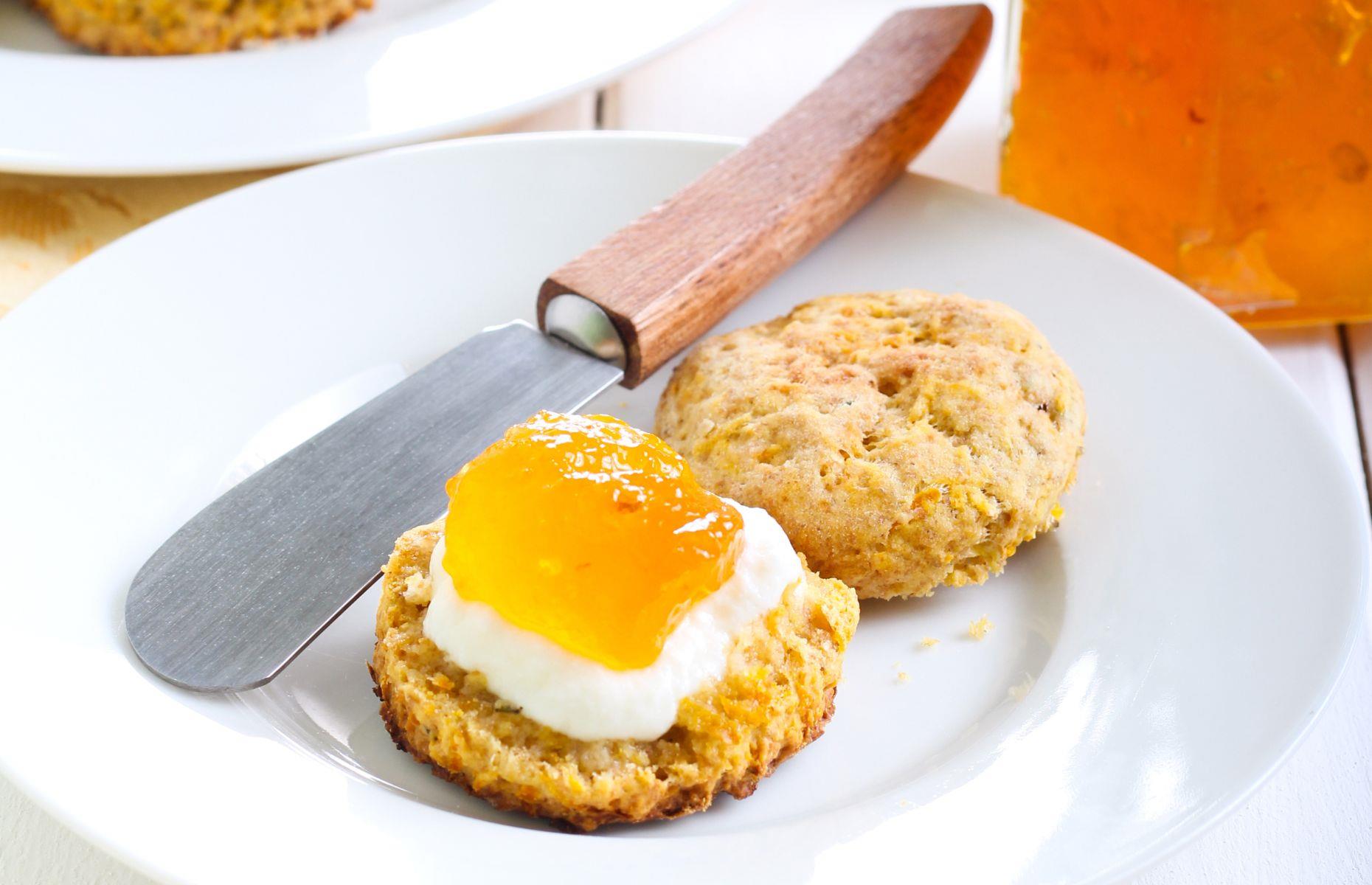 24. Carrot scones