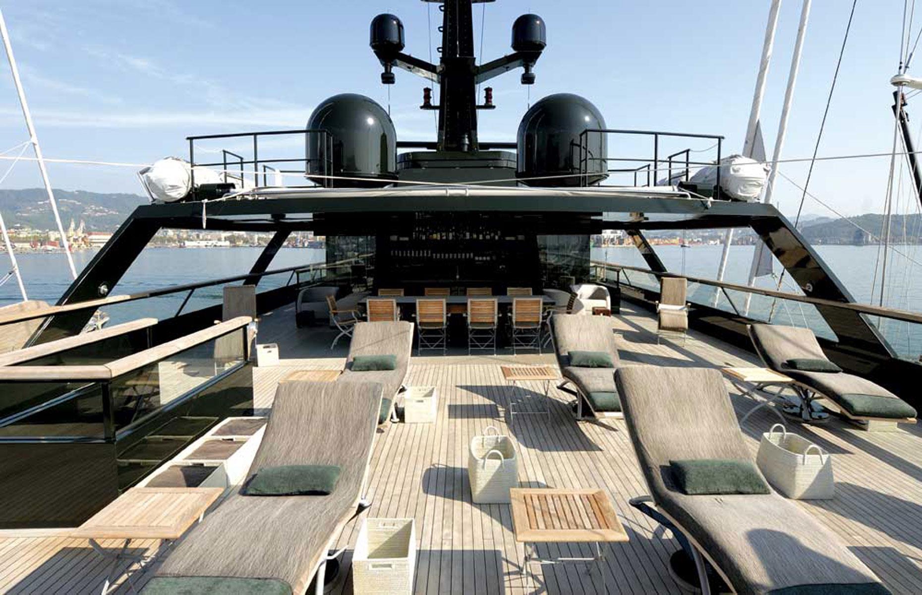 Giorgio Armani's Maìn superyacht: $65 million (£53m)