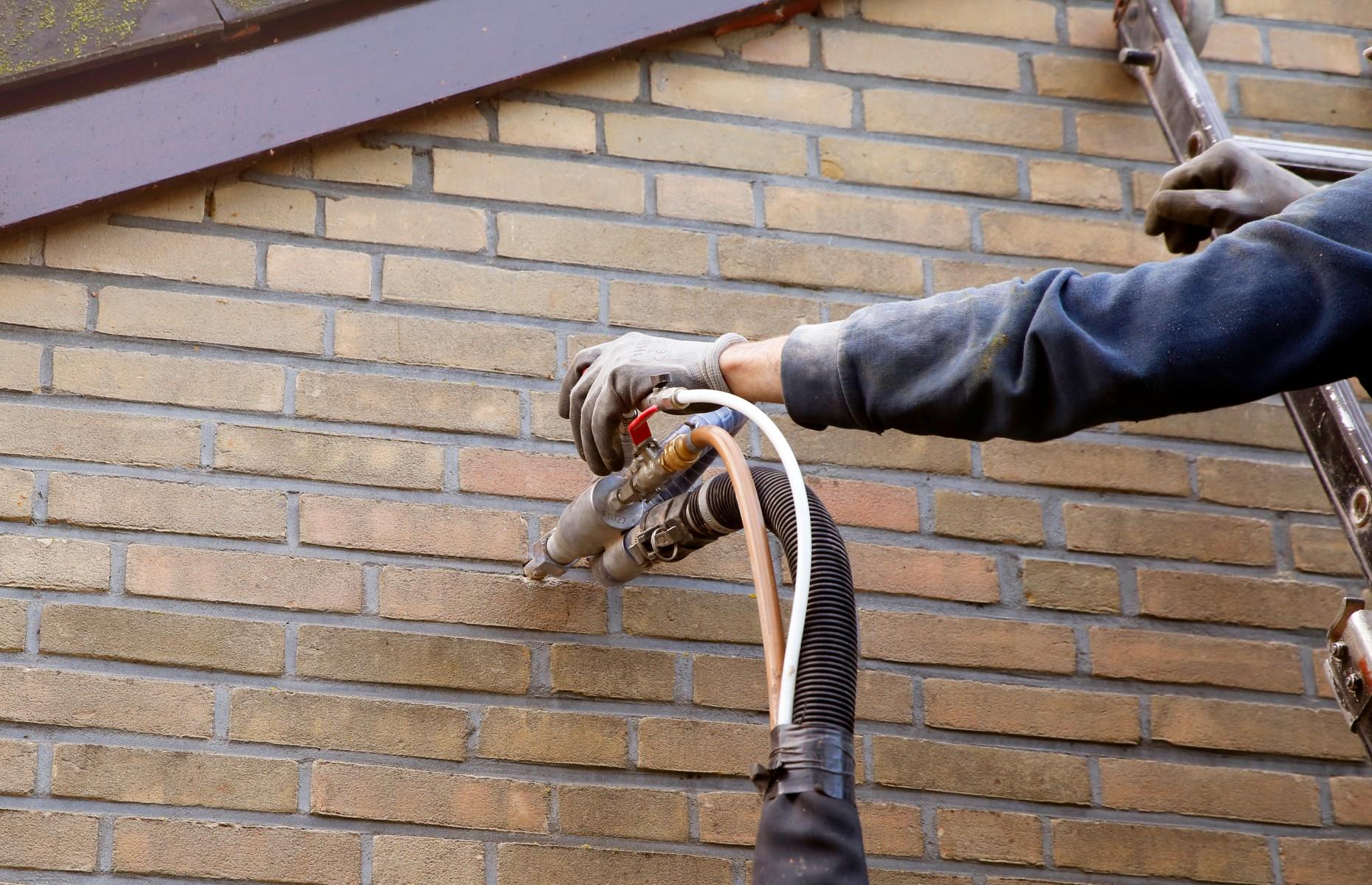 Add cavity wall insulation