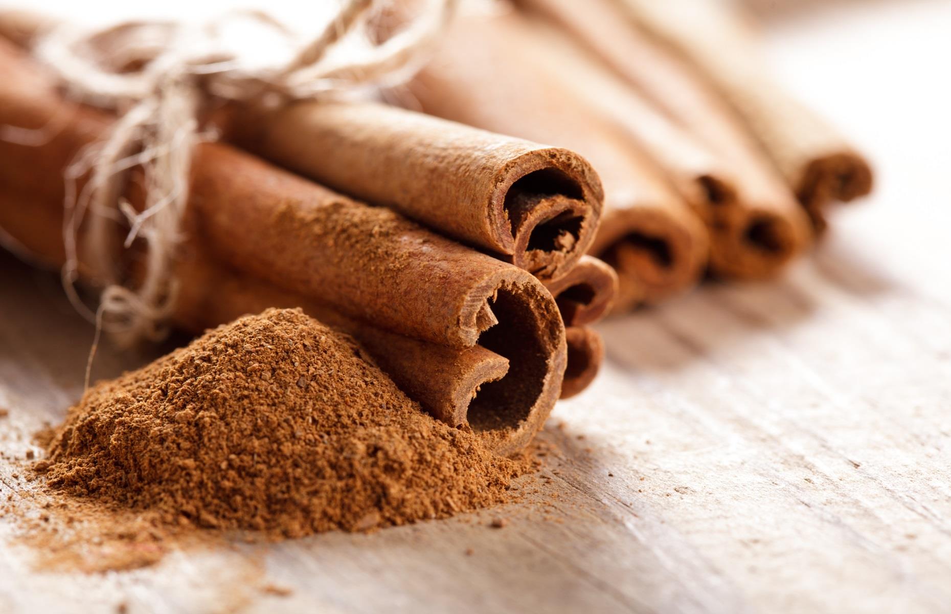 Dust seedlings with cinnamon