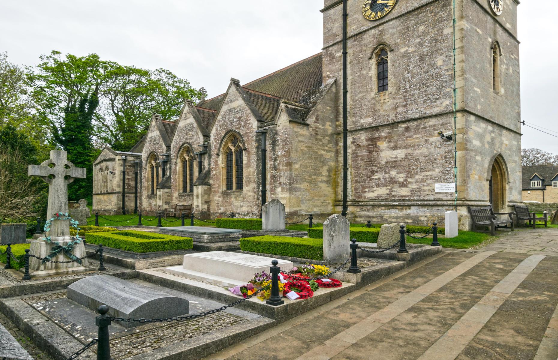 Sir Winston Churchill, Oxfordshire, England, UK