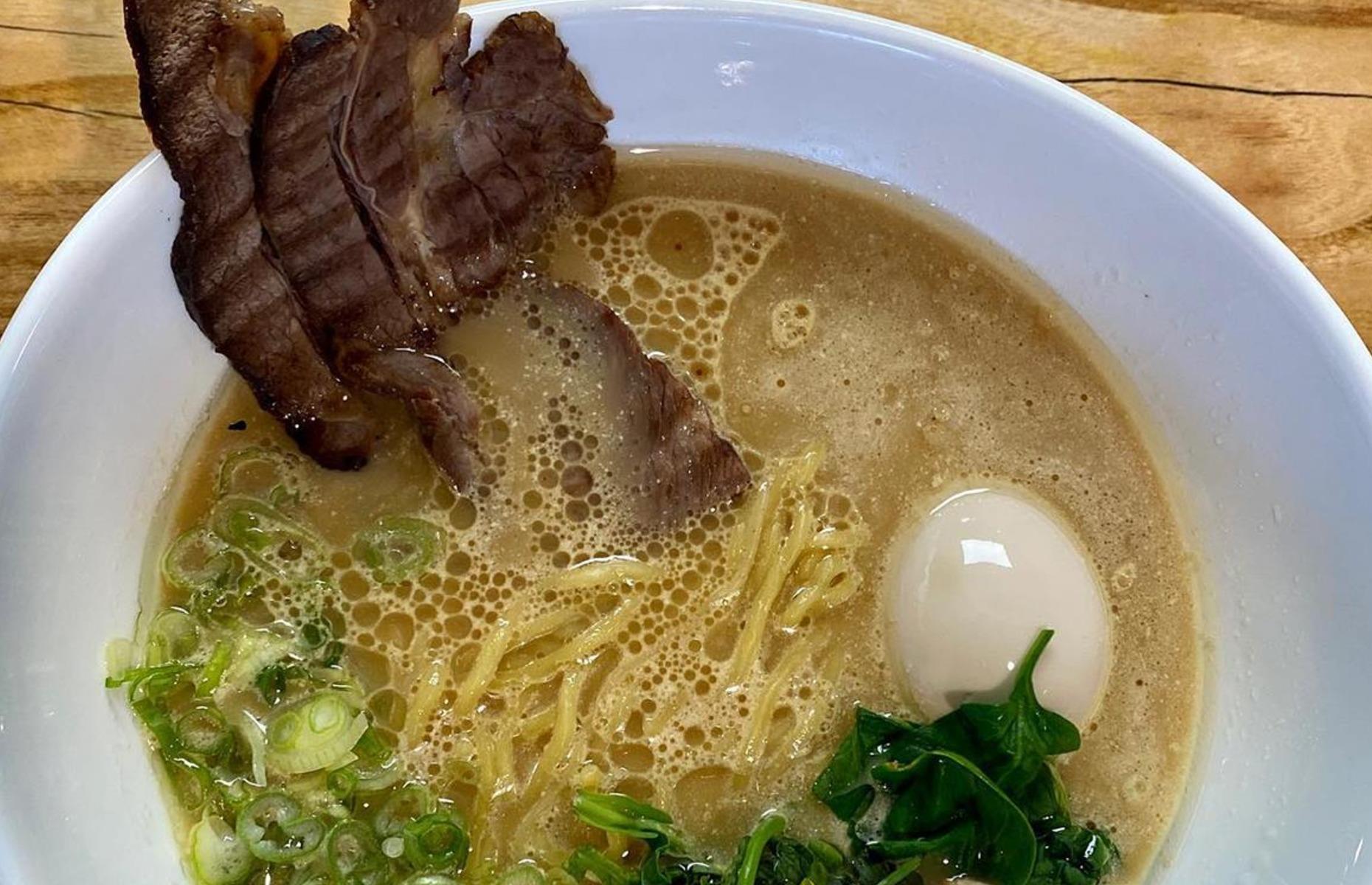 South Dakota: bison bone ramen, Bokujō Ramen, Rapid City