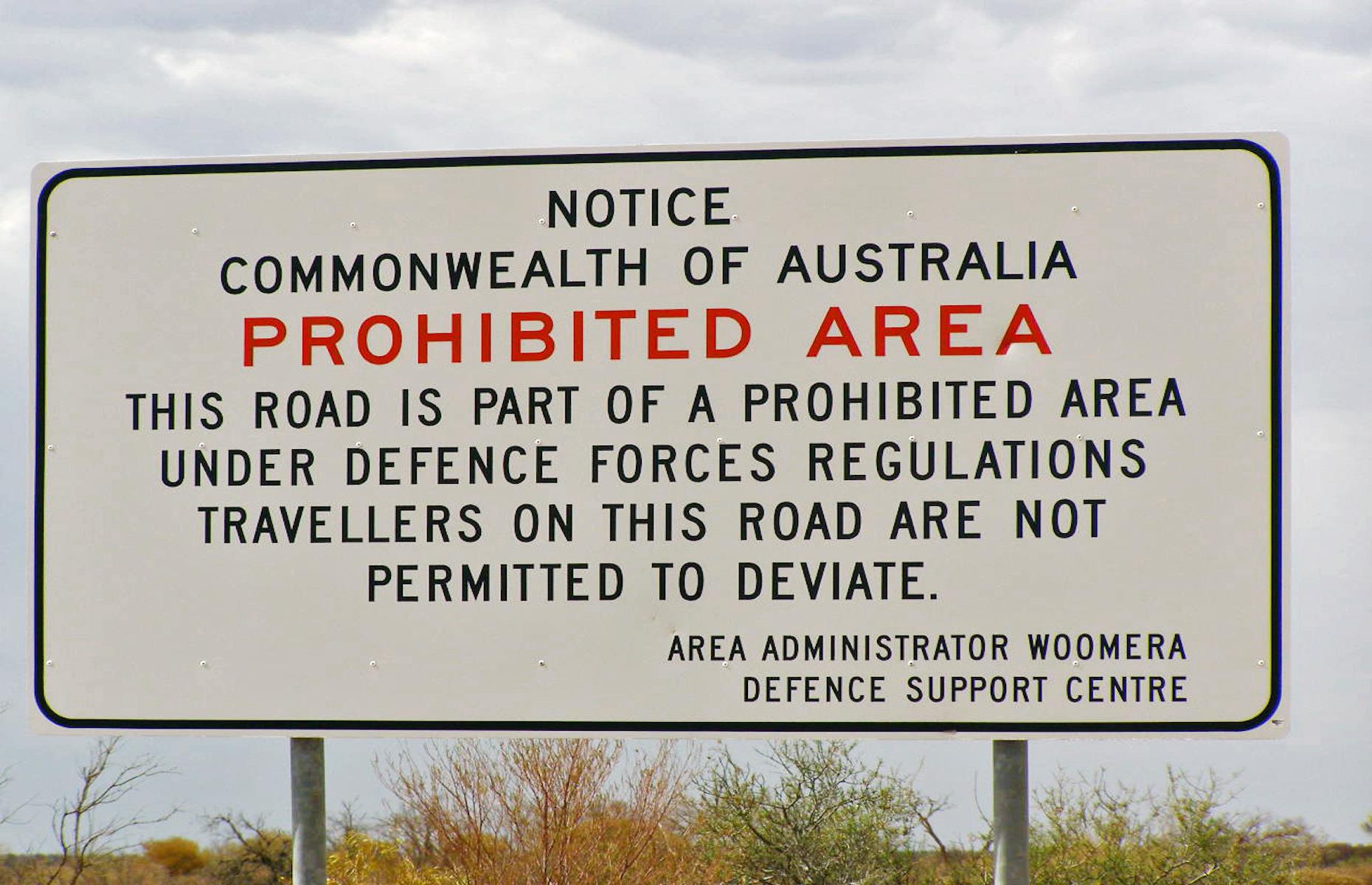 Woomera Prohibited Area, South Australia