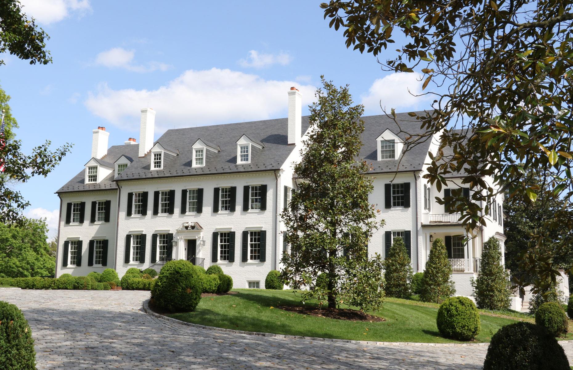 JFK and Jackie Kennedy's mansion in McLean, Virginia 