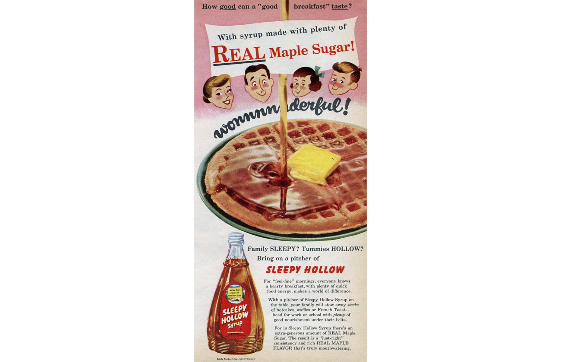 1950s: Sleepy Hollow Syrup