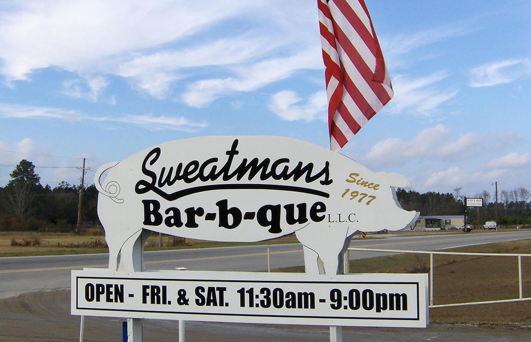 South Carolina: Sweatman's Bar-B-Que, Holly Hill