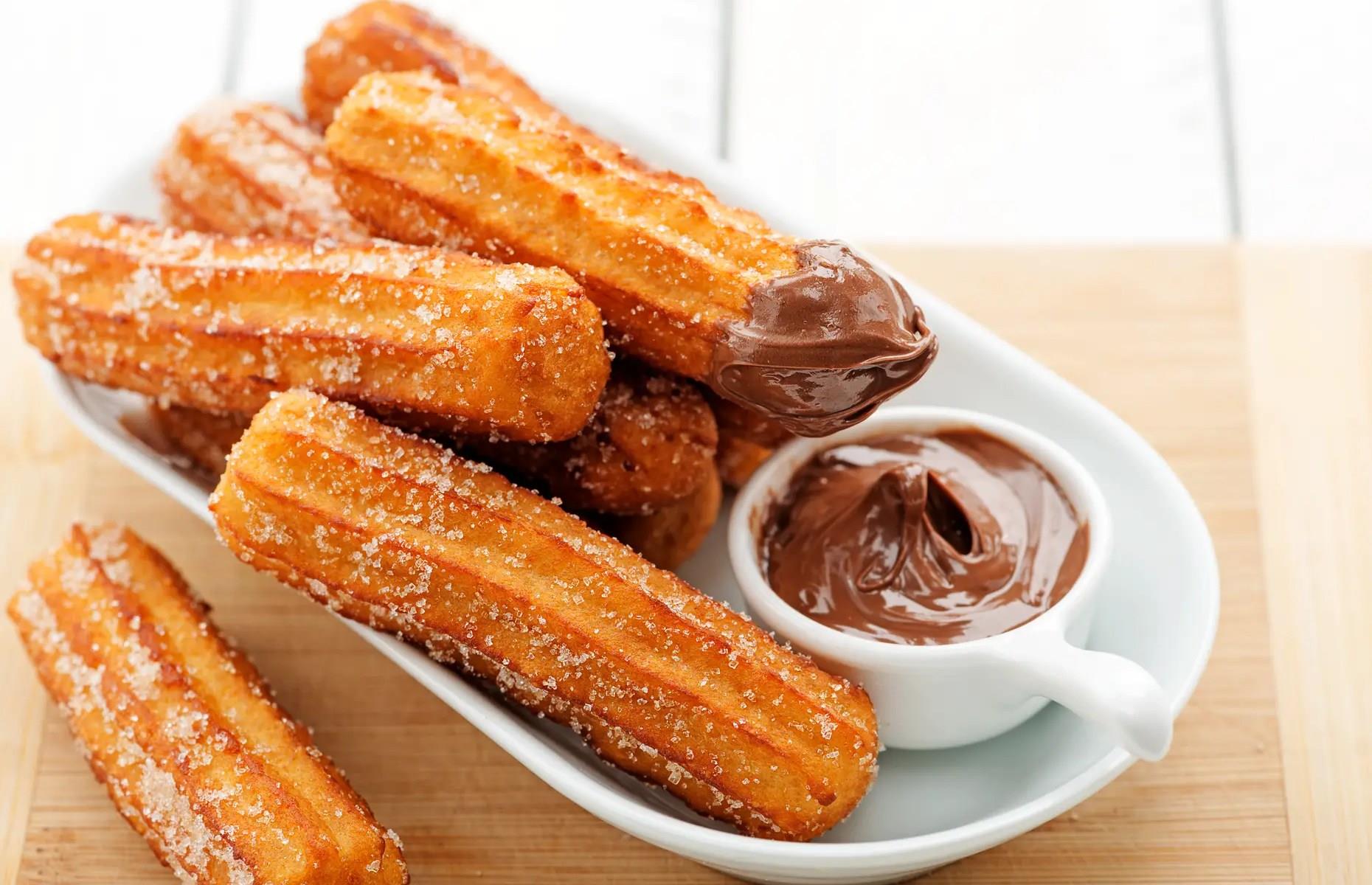 35. Churros, Spain and Portugal