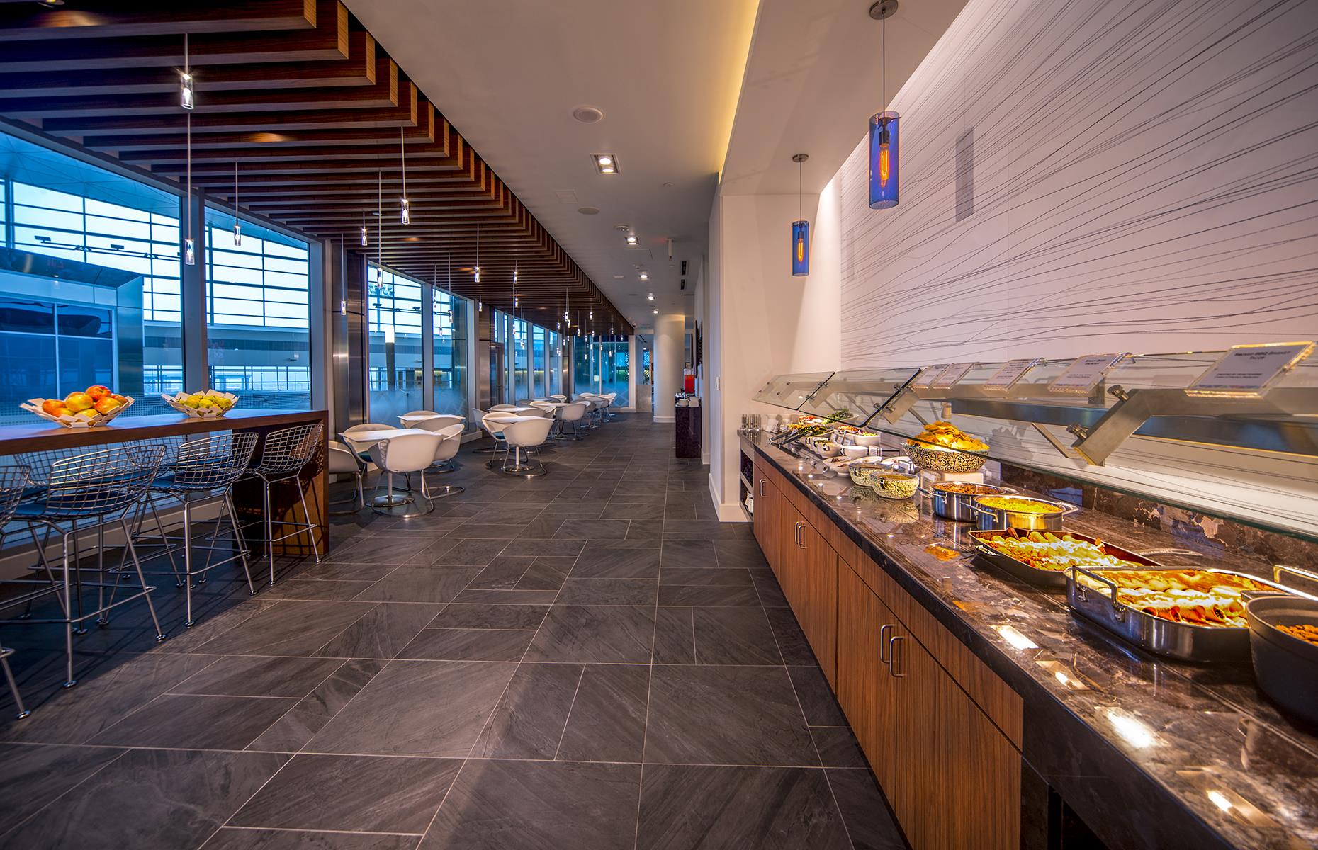 Amex Centurion Lounge, Dallas Fort Worth International Airport, Texas, USA