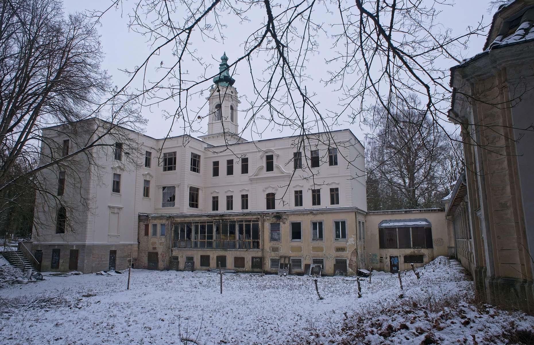 Schloss Dammsmühle in Schönwalde, Brandenburg