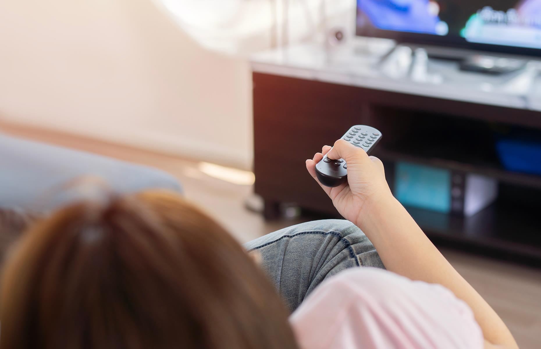13. Hogging the TV remote control