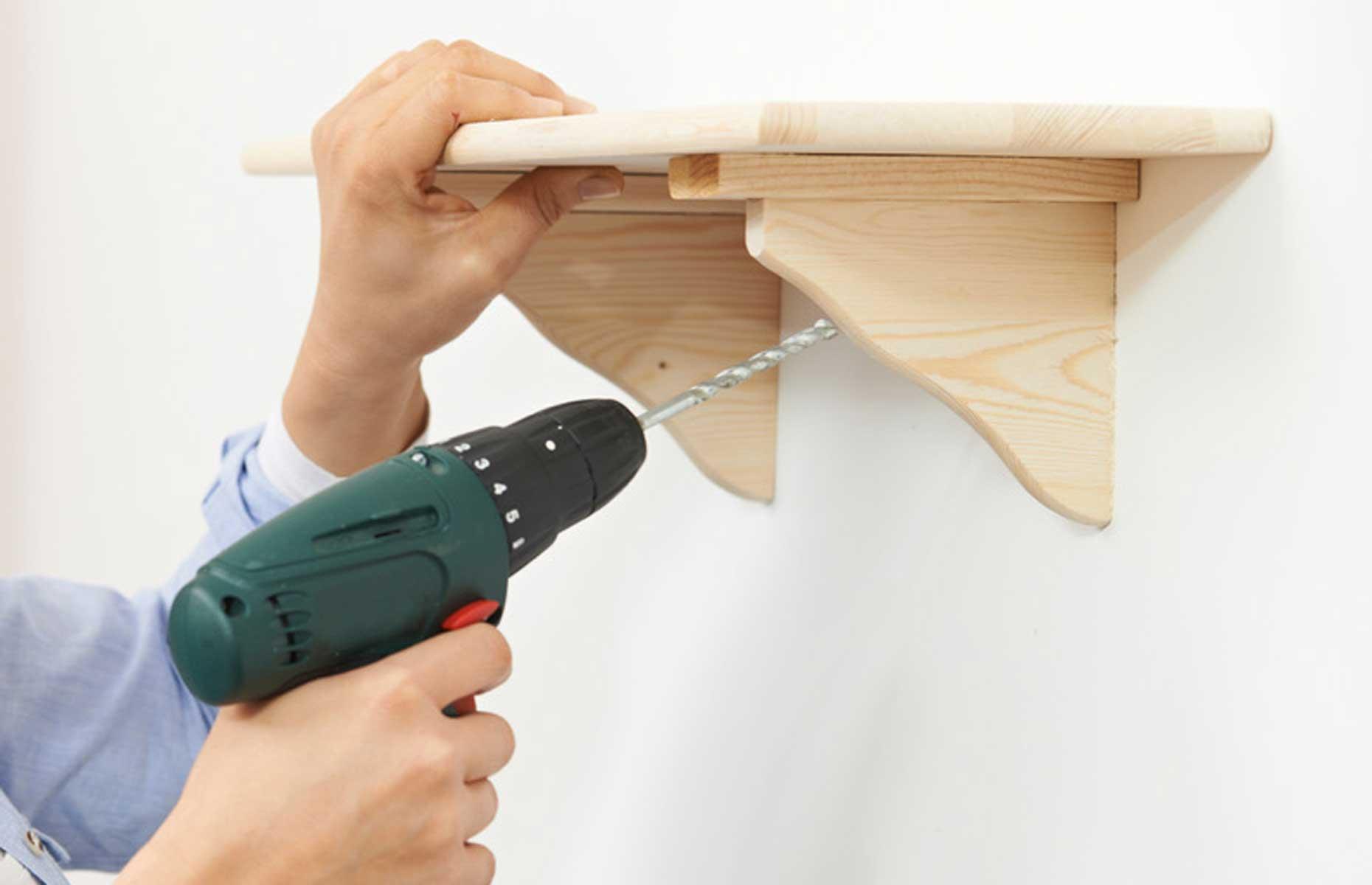 Try this: put up a shelf