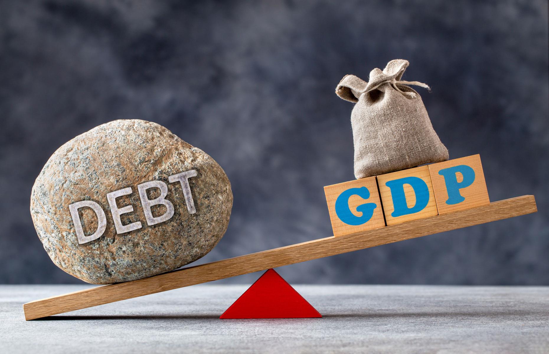 What is the debt-to-GDP ratio and why is it important?