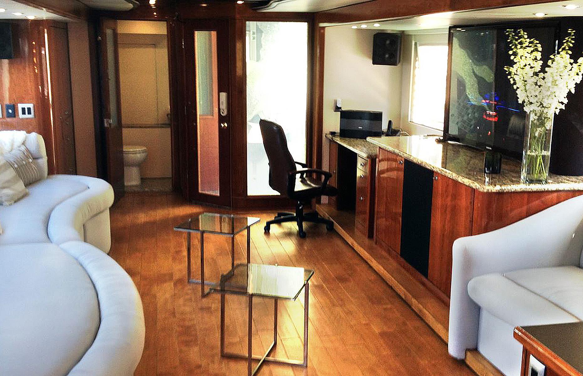 Simon Cowell's high-tech trailer