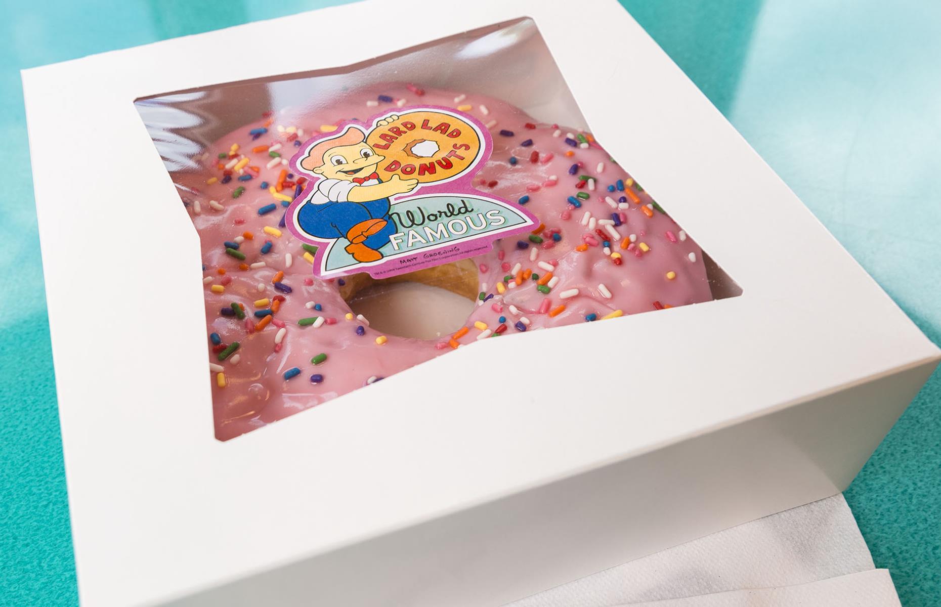 12. Lard Lad 'D'oh-nut', Universal Orlando Resort, Orlando, Florida, and Universal Studios Hollywood, Los Angeles, California