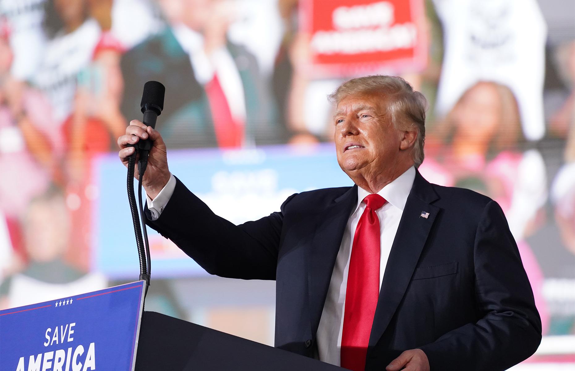 Trump: no longer one of Forbes 400 richest people in America 