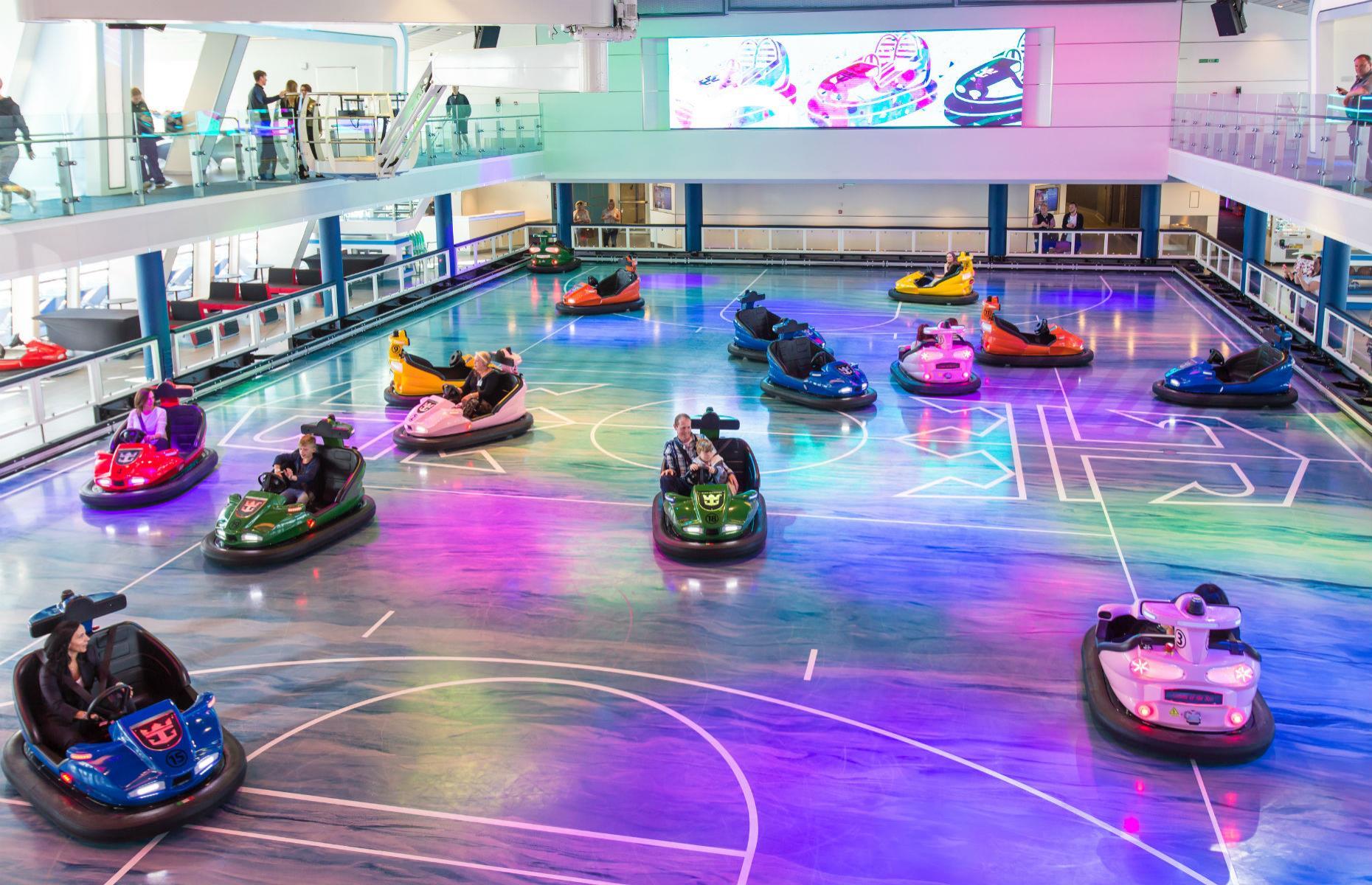 Ride the bumper cars