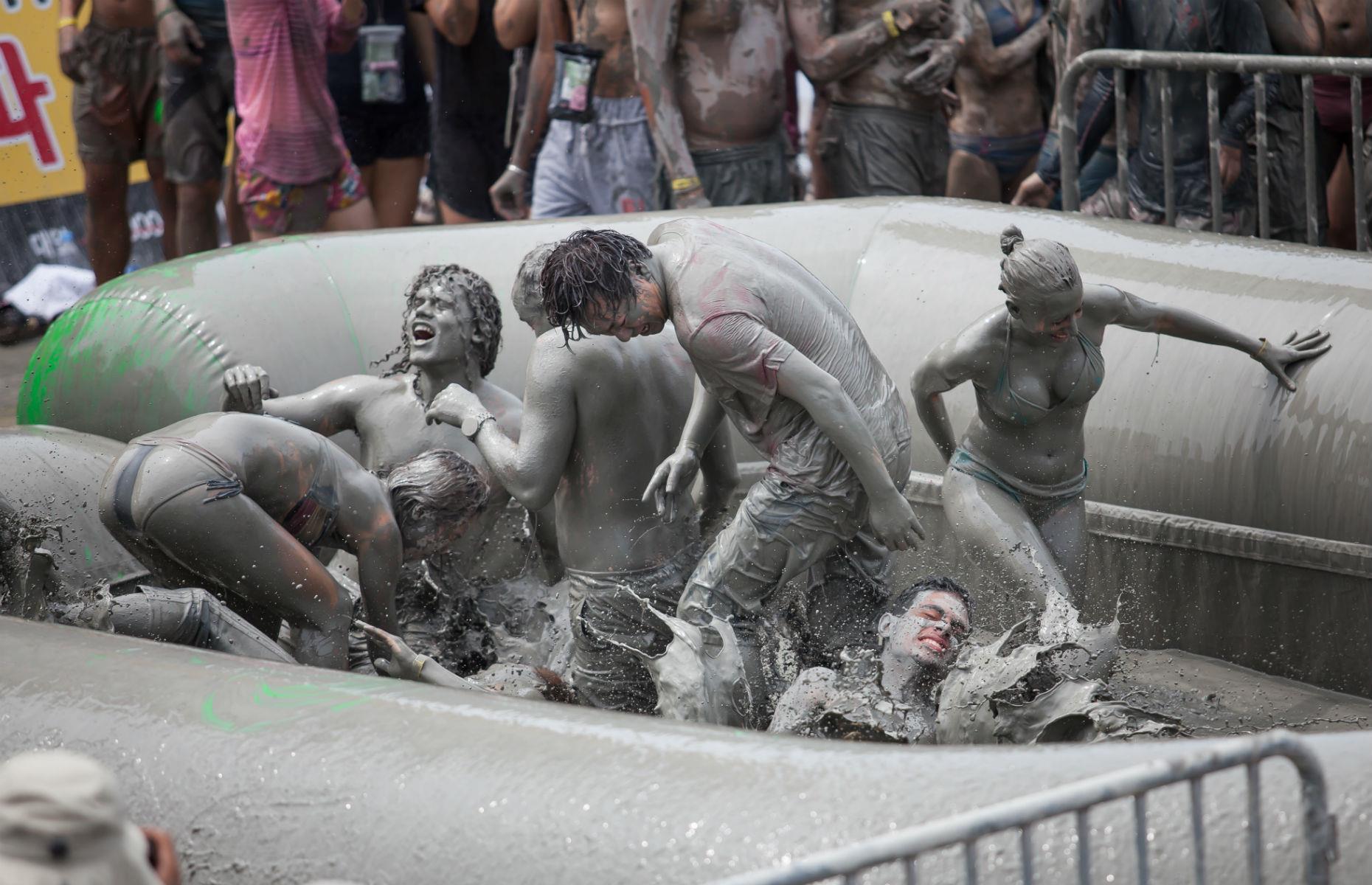 Boryeong Mud Festival, Daecheon Beach, South Korea