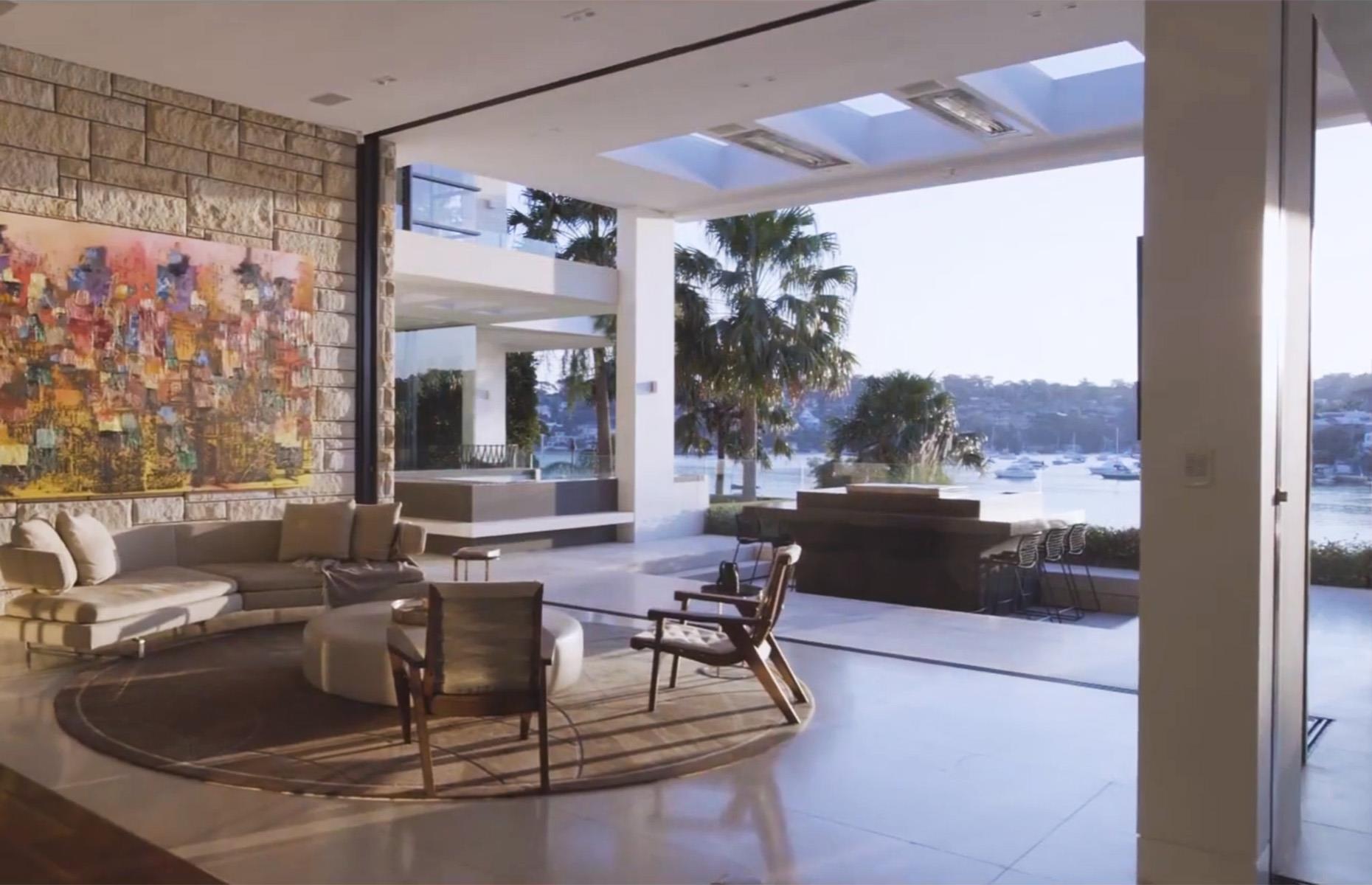 Waterfront retreat with car cave, New South Wales, Australia