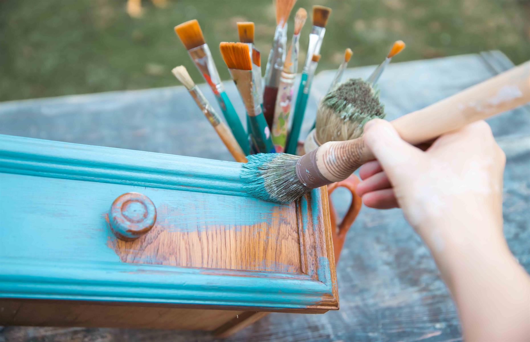 Make your own chalk paint