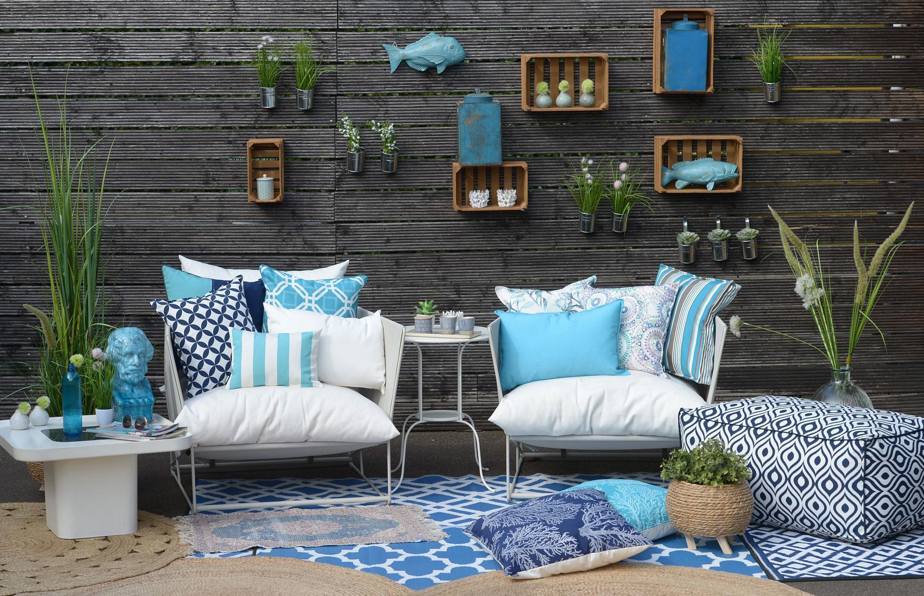 Create a coastal corner