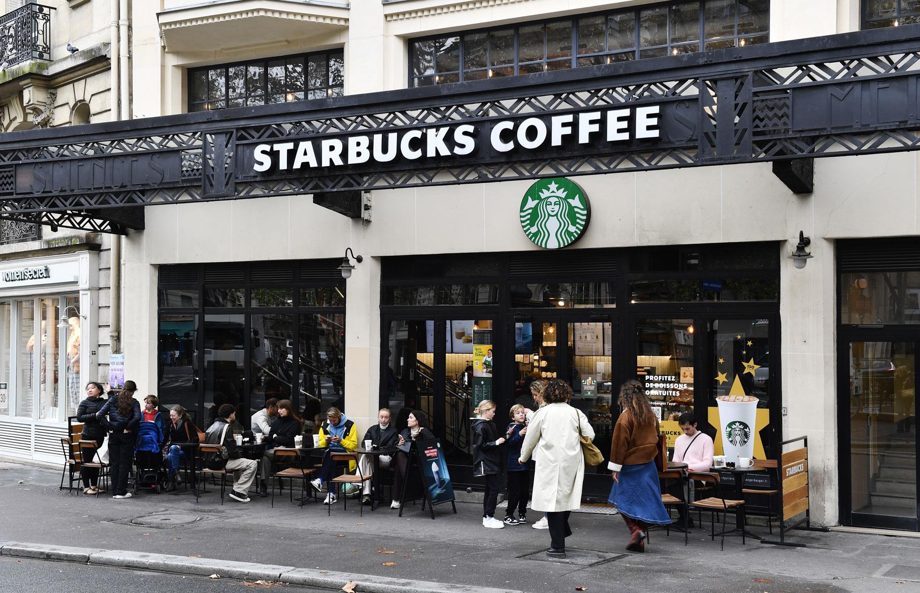 15. Starbucks: worth $60.7 billion (£47.7bn)