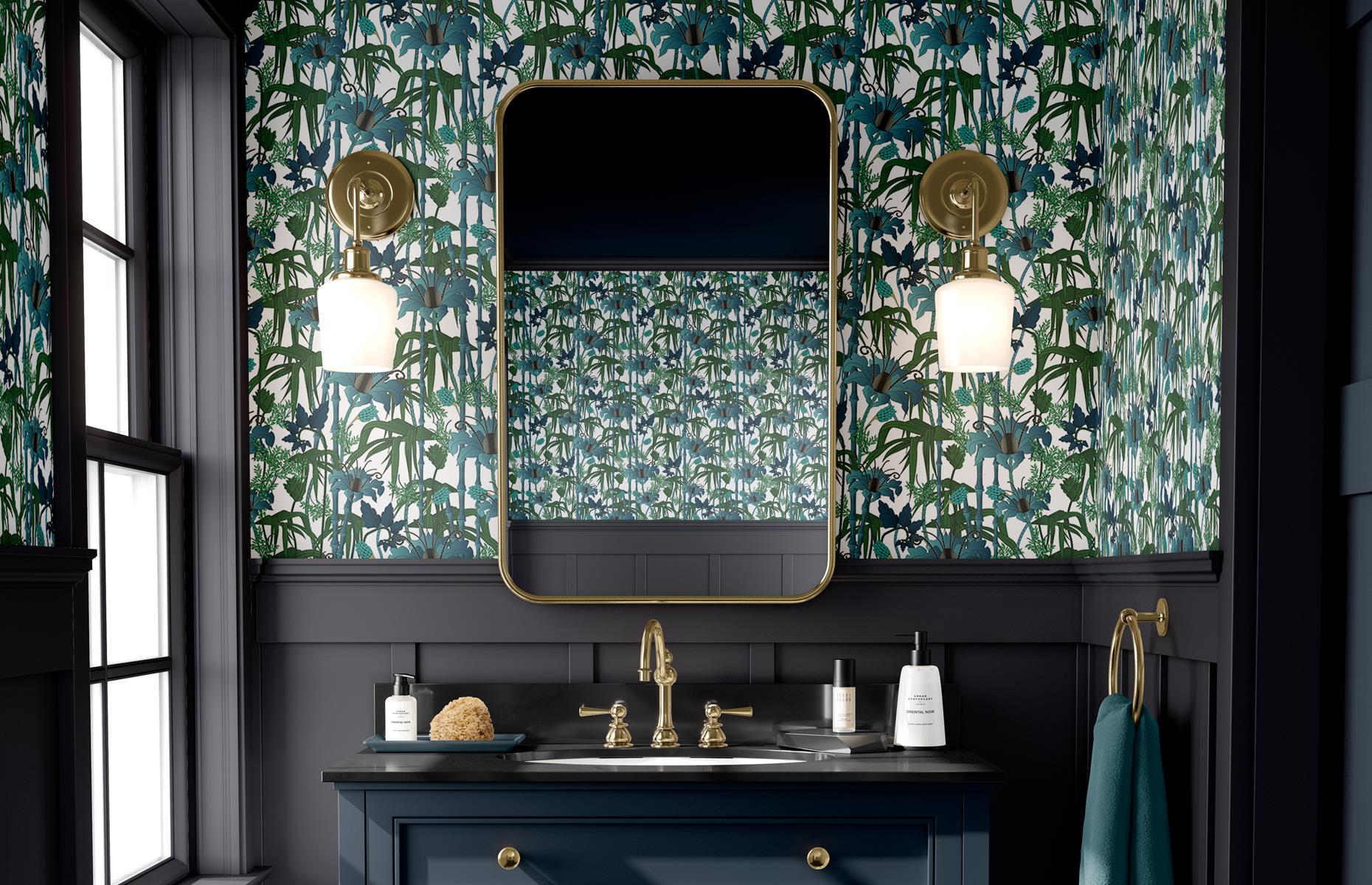 Wallpaper small rooms