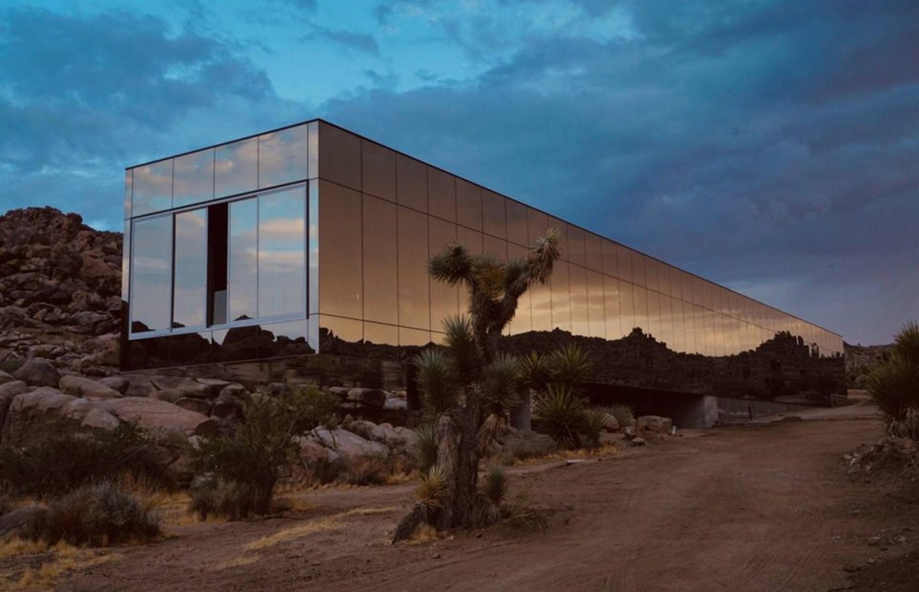 The invisible house, Joshua Tree, California