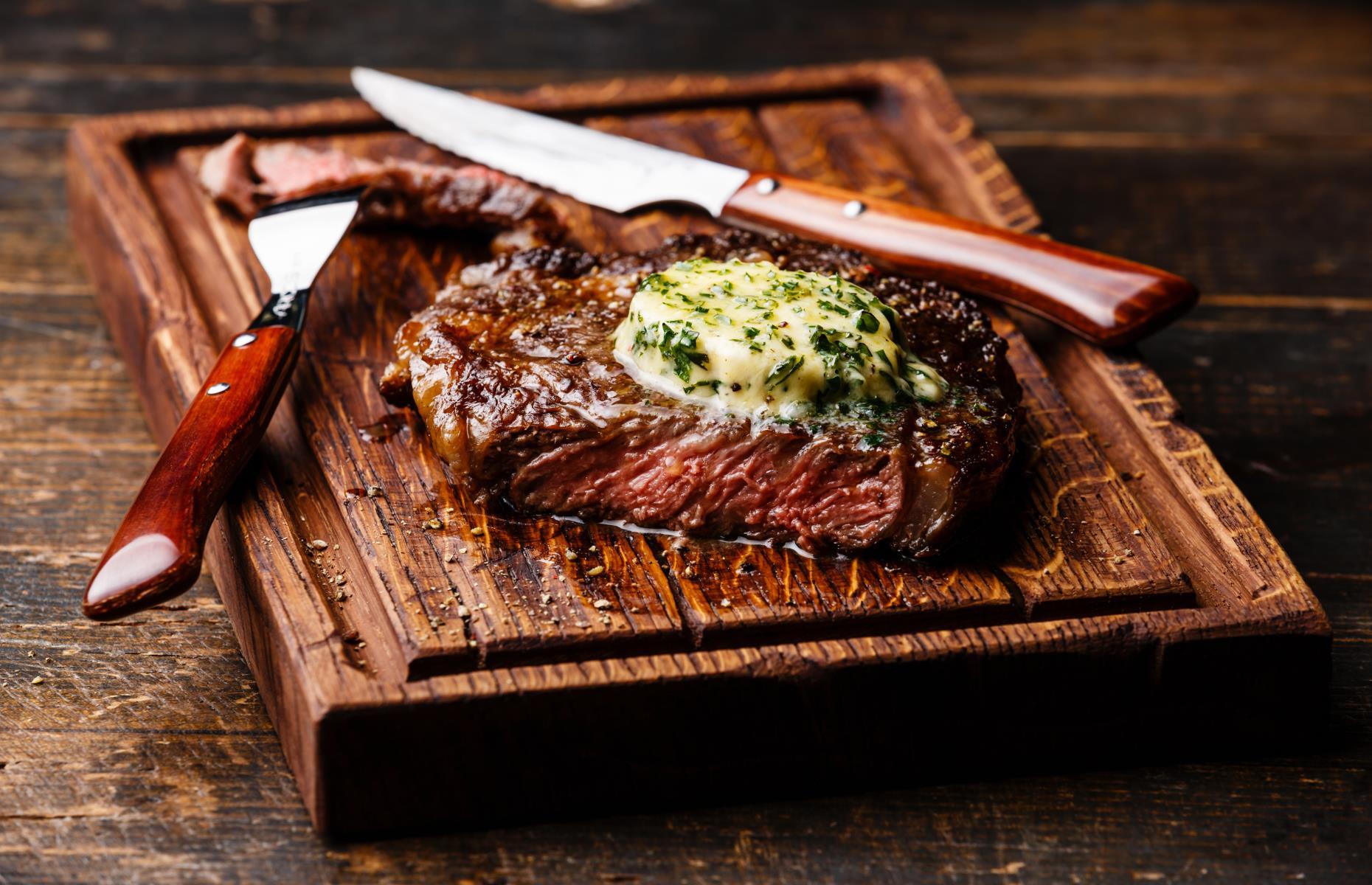 Add extra juices to steak