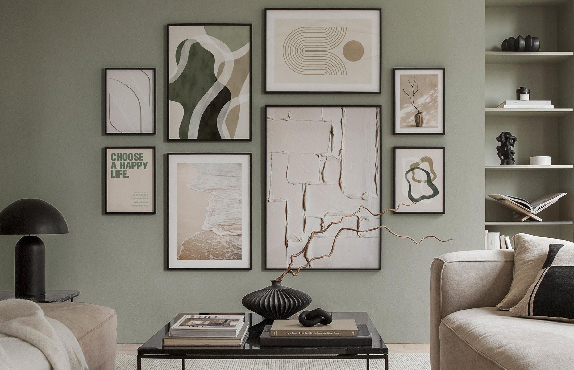 Map out a gallery wall