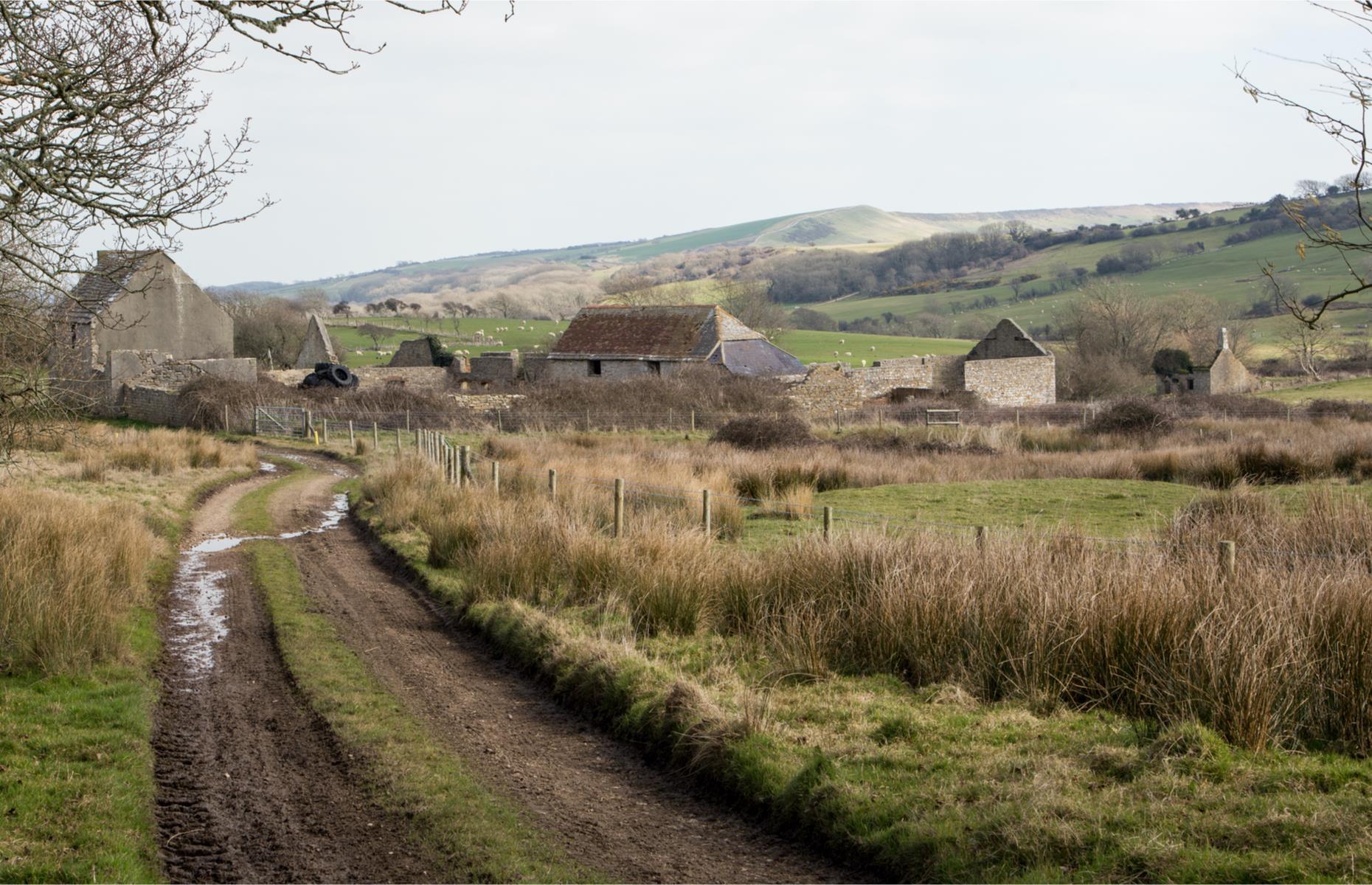 Tyneham, Dorset, England, UK