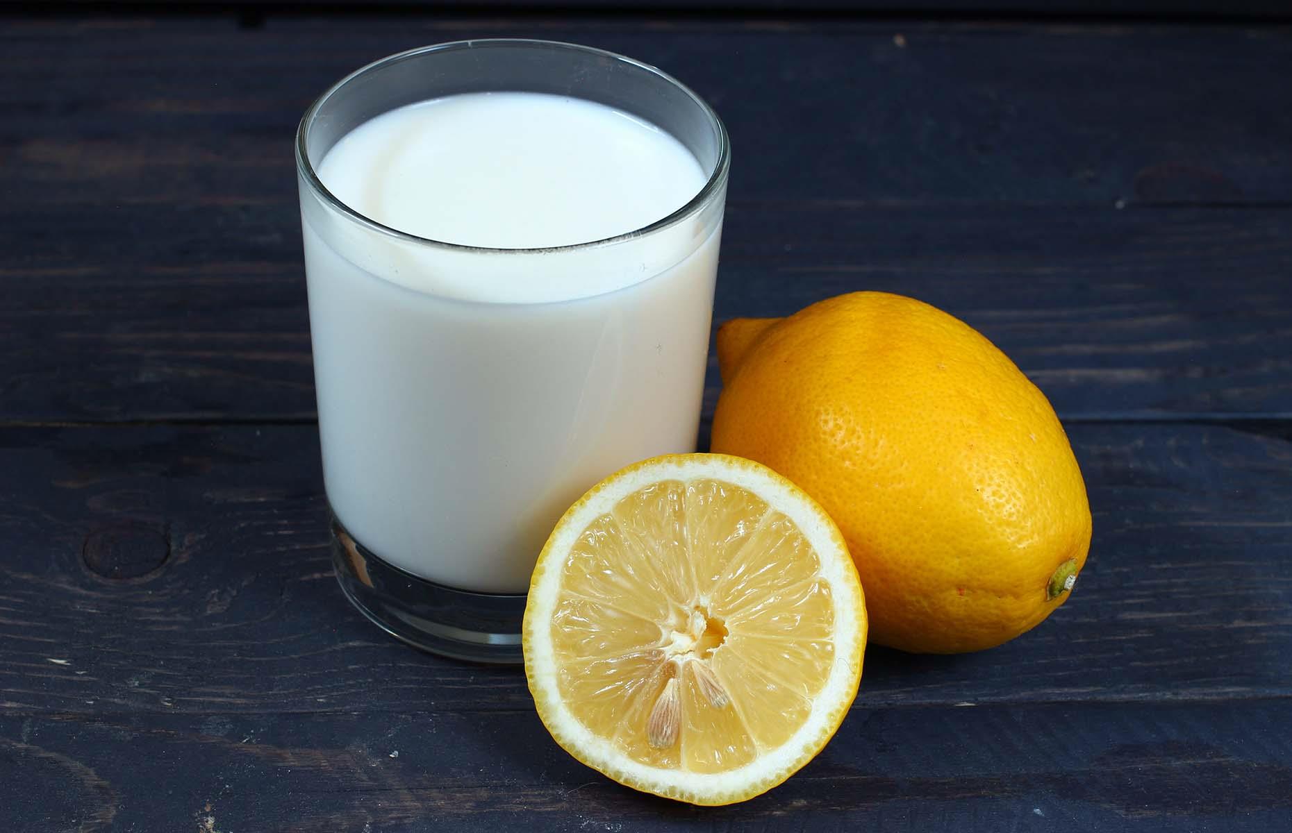 Swap buttercream for milk and lemon juice