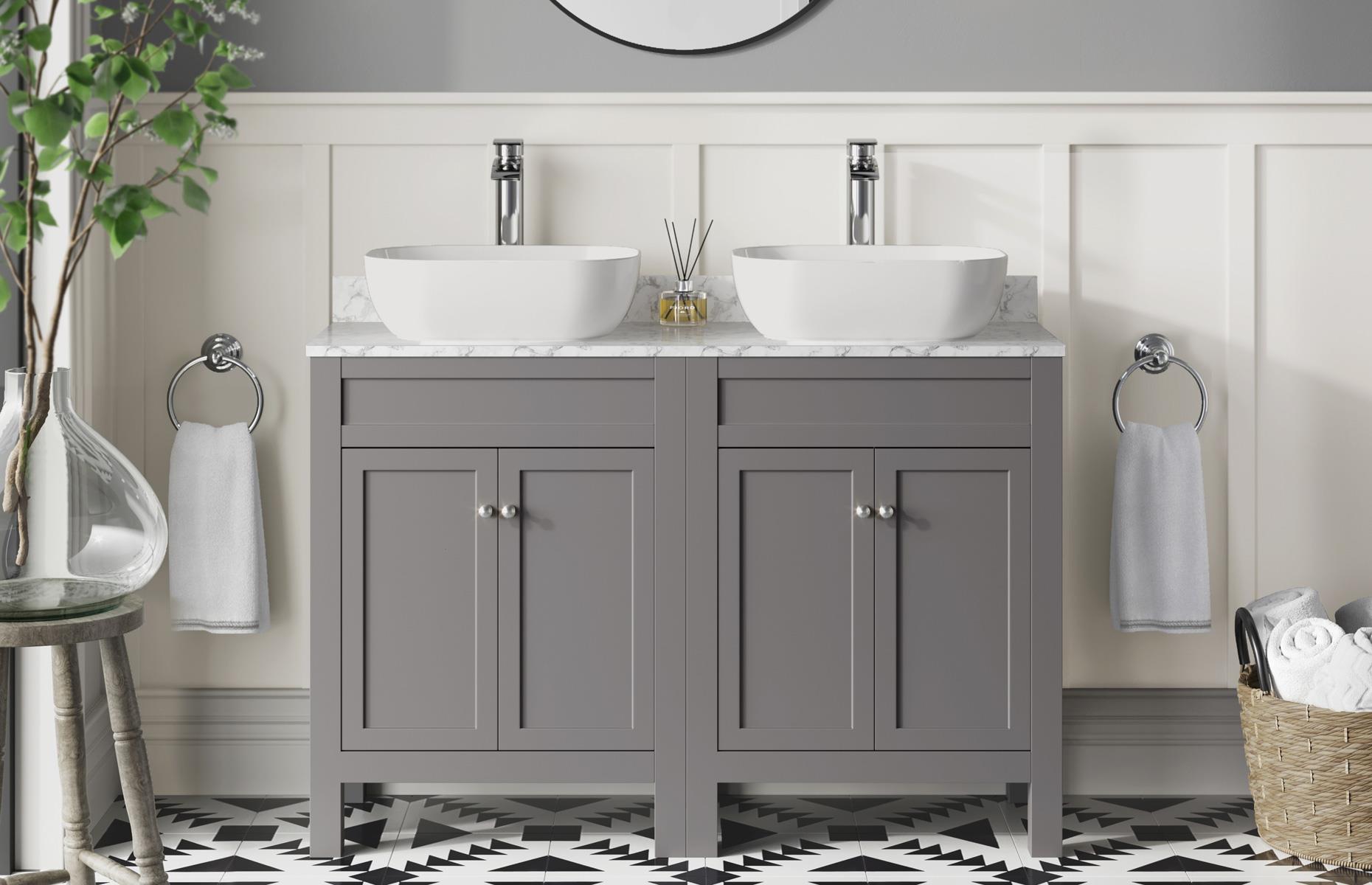 Install a double sink