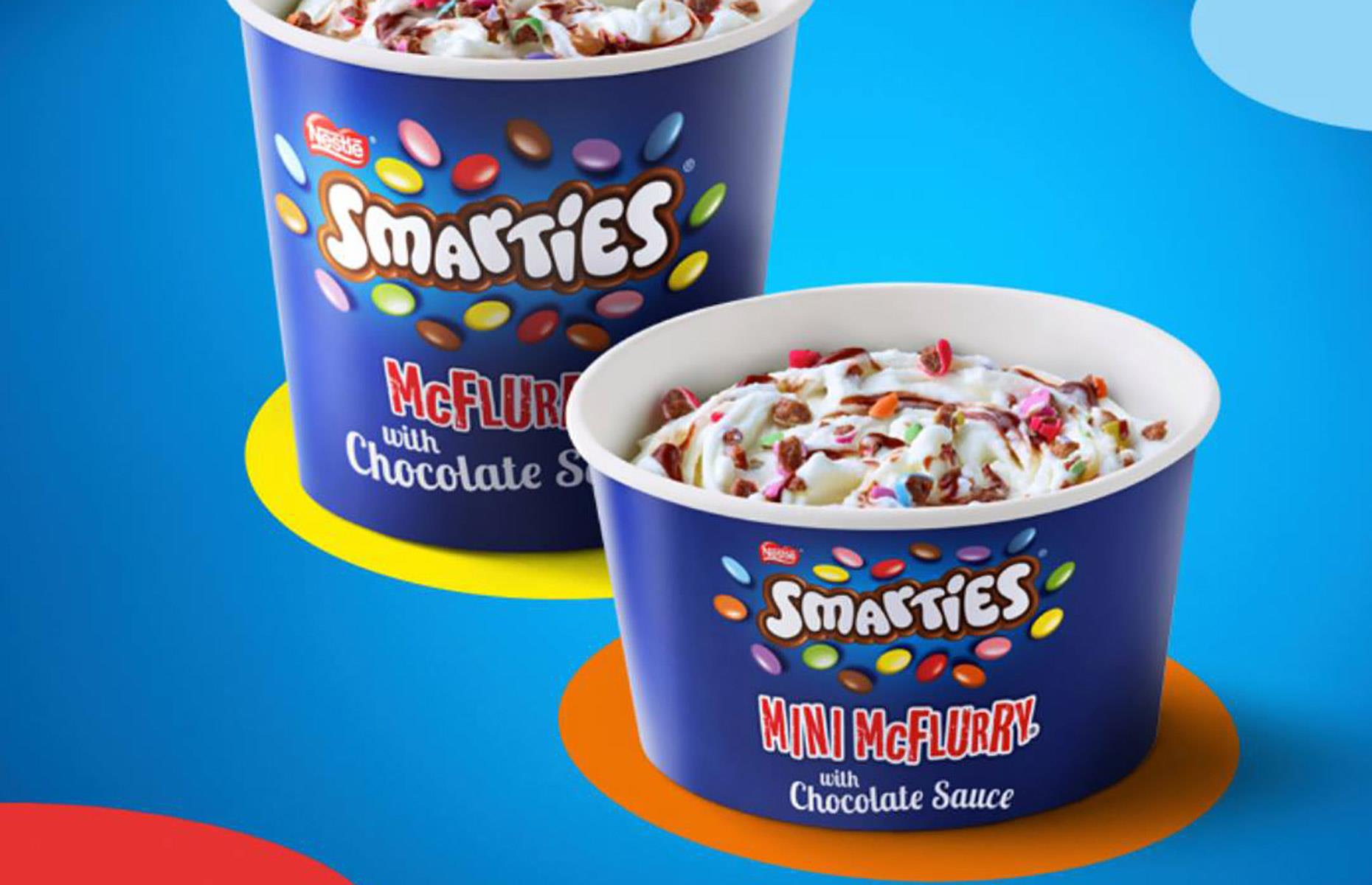 Smarties McFlurry